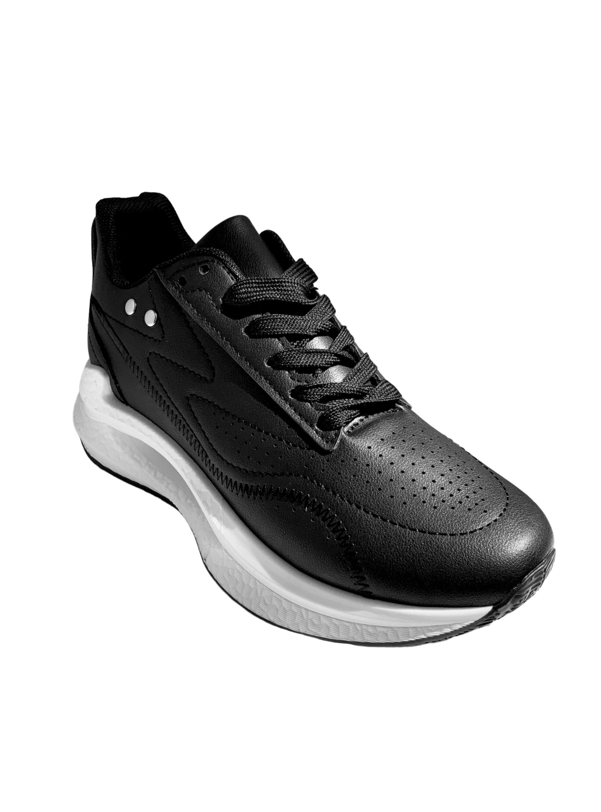 Zapatilla Deportiva Mujer Nala Negro Bella Moda-2