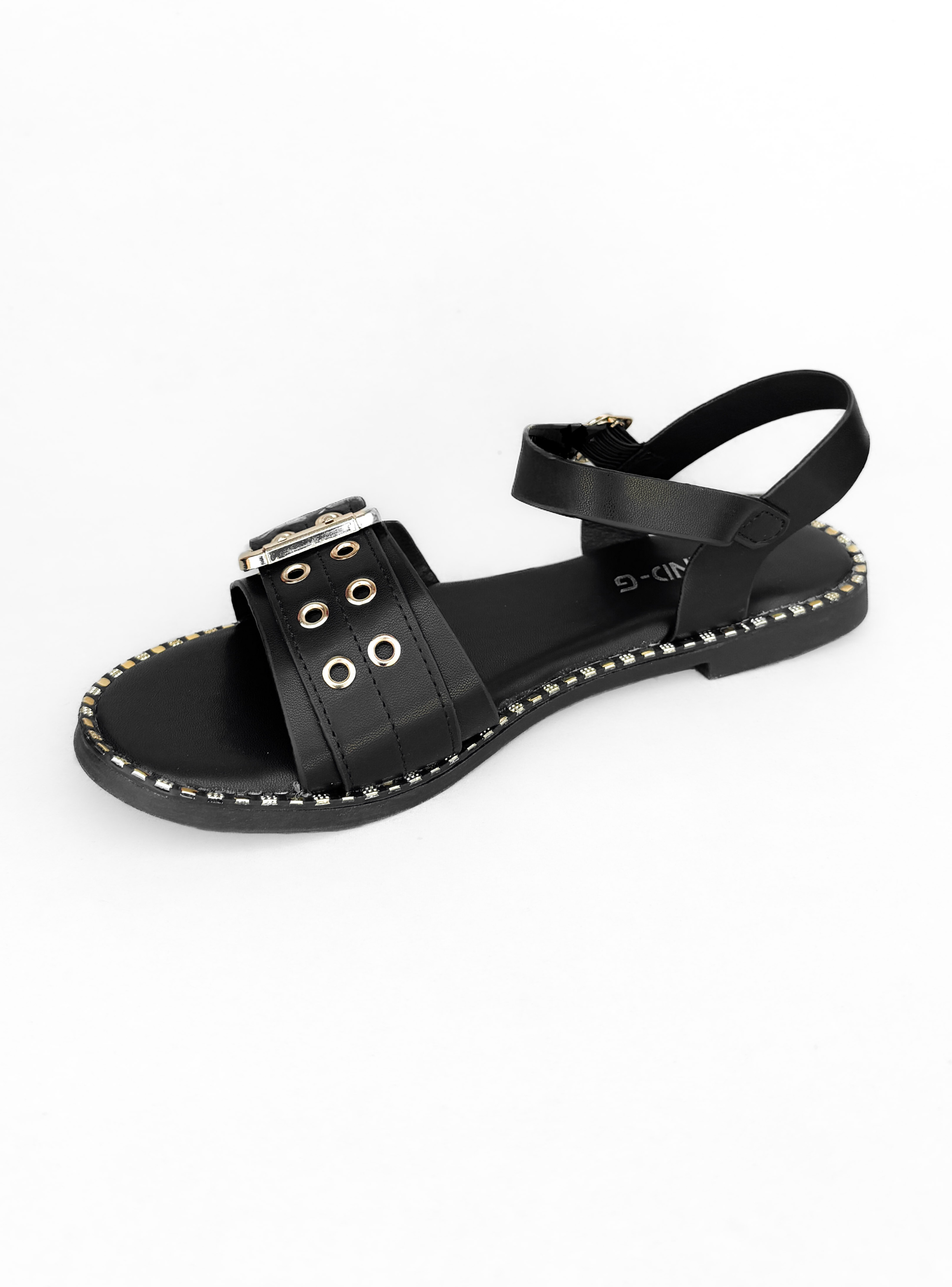 SANDALIA MUJER SARA NEGRO BELLA MODA-3