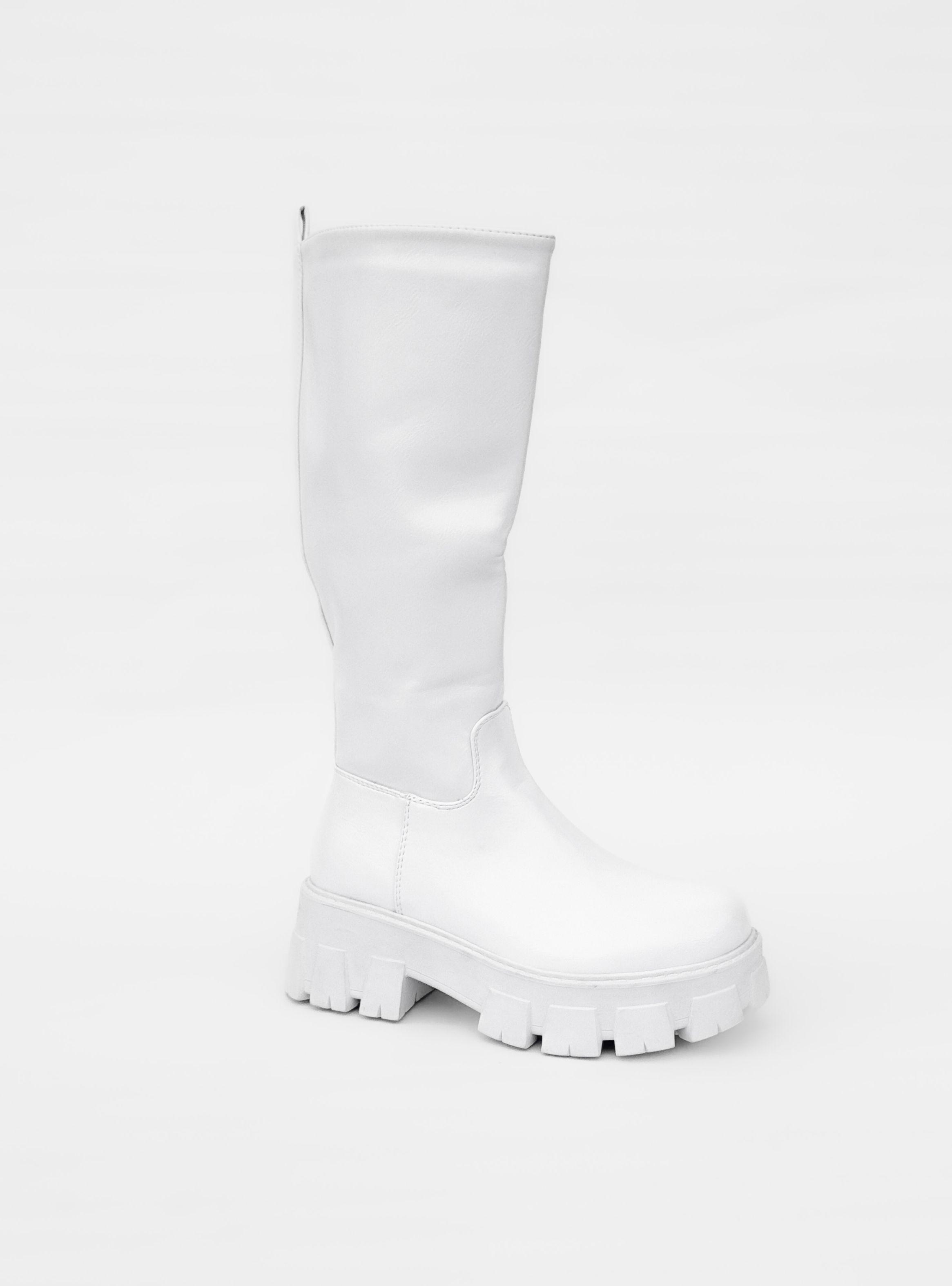 BOTA MUJER BECKY BLANCO BELLA MODA-0