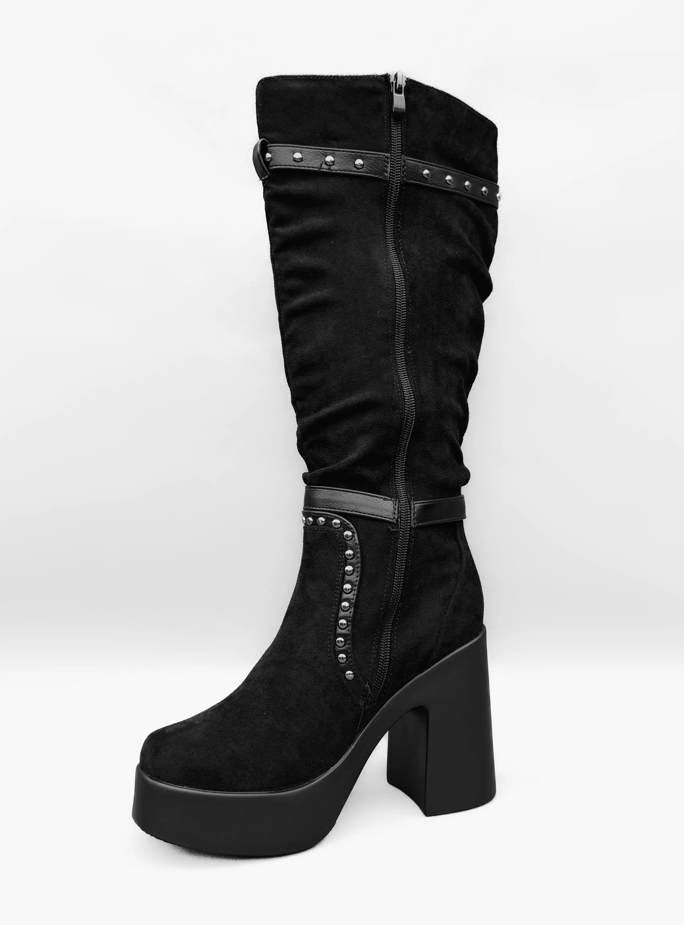 BOTA MUJER NYA NEGRO BELLA MODA-3
