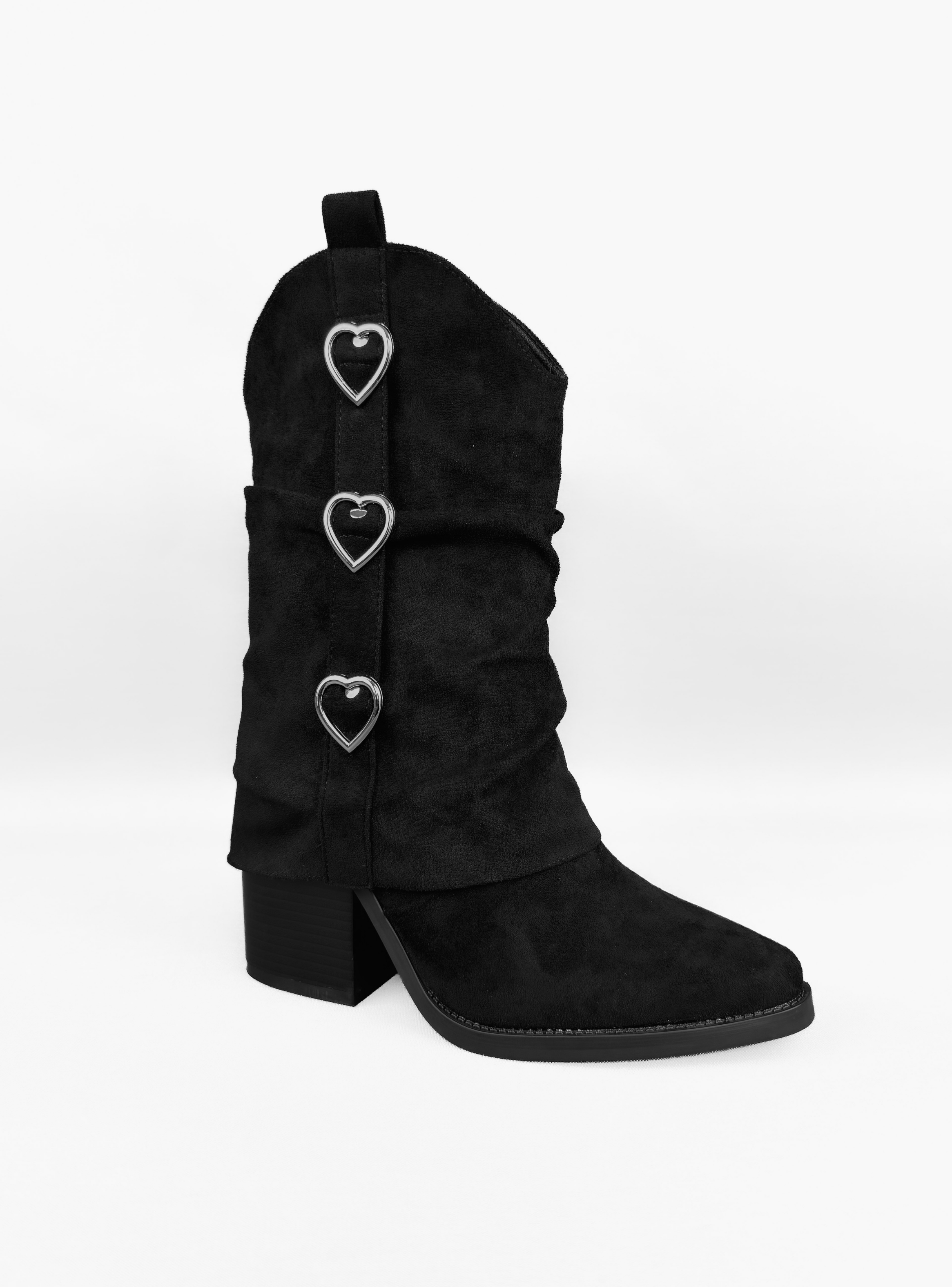BOTIN MUJER REMY NEGRO BELLA MODA-2