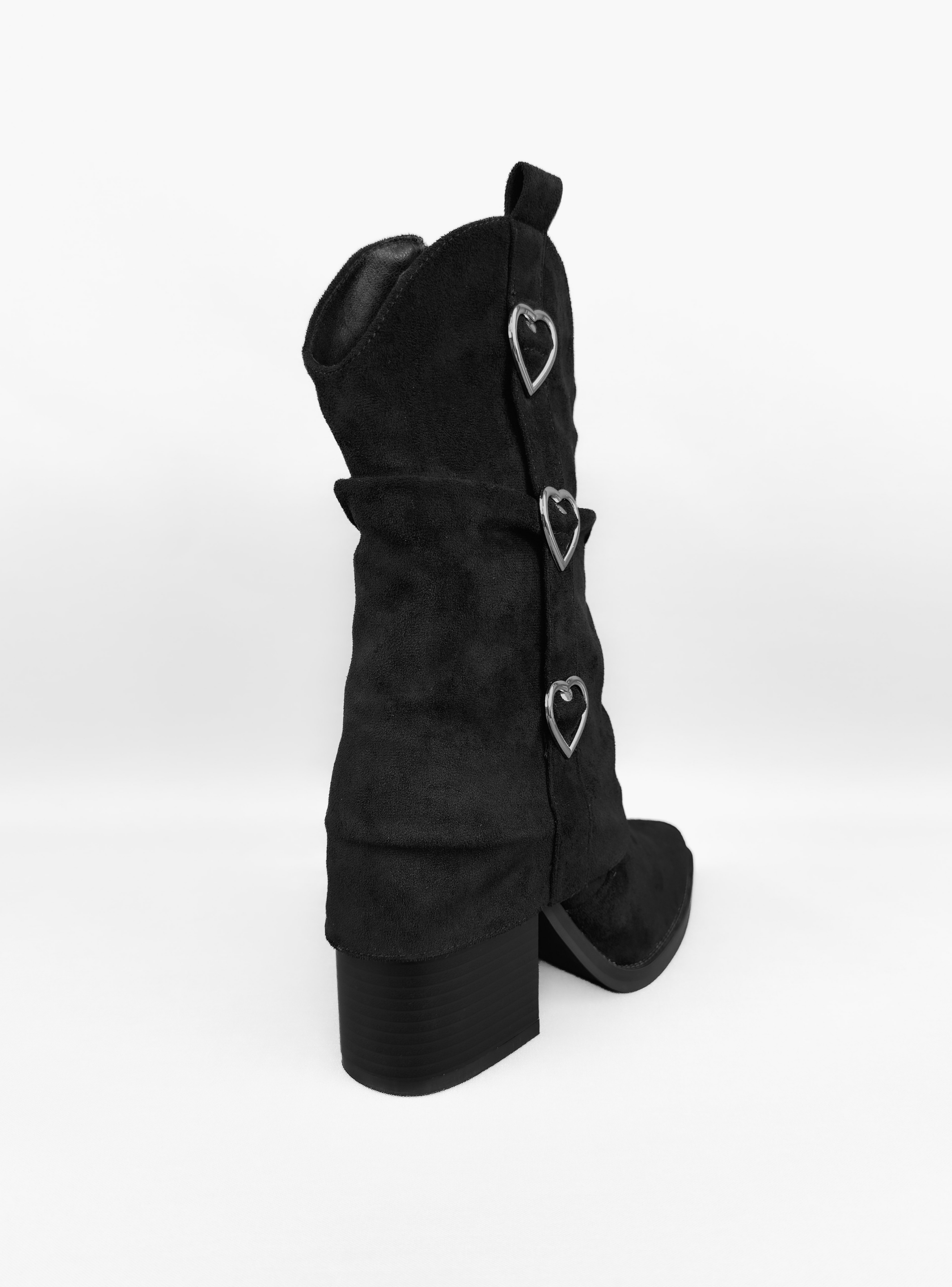 BOTIN MUJER REMY NEGRO BELLA MODA-3