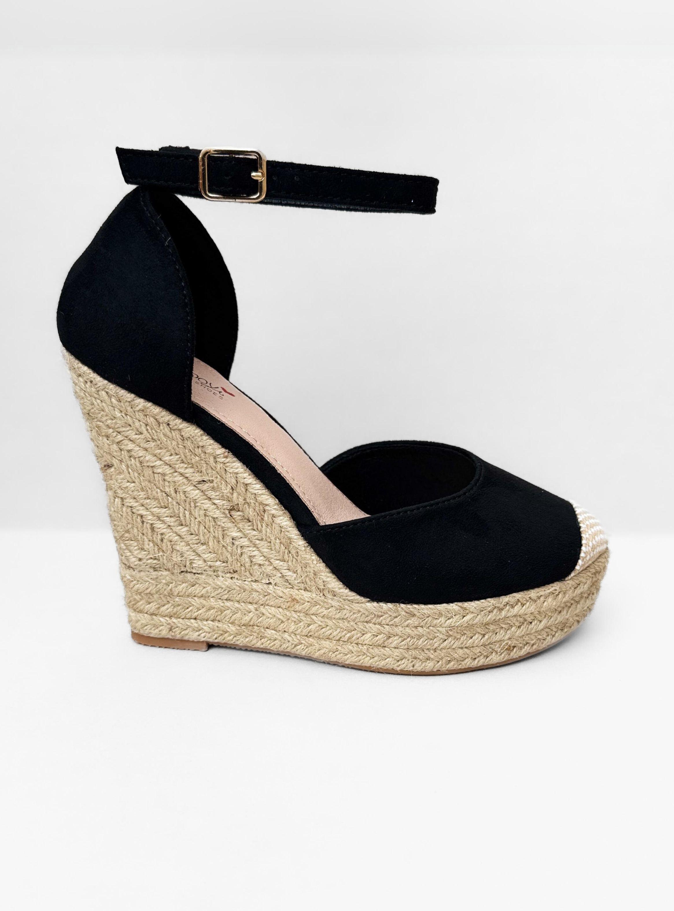 SANDALIA MUJER MALU NEGRO BELLA MODA-0