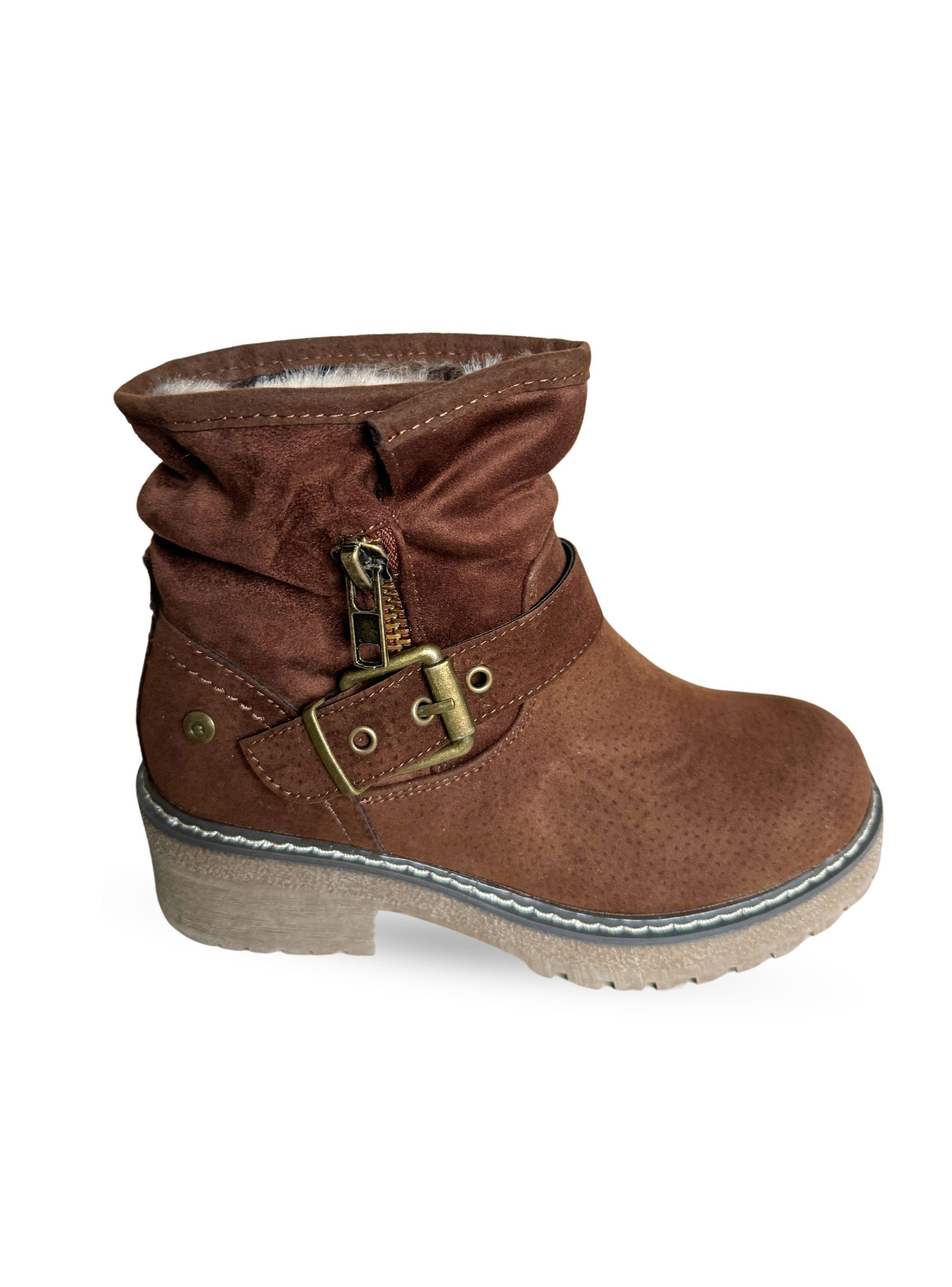 BOTIN MUJER MIKA CAFE BELLA MODA-2