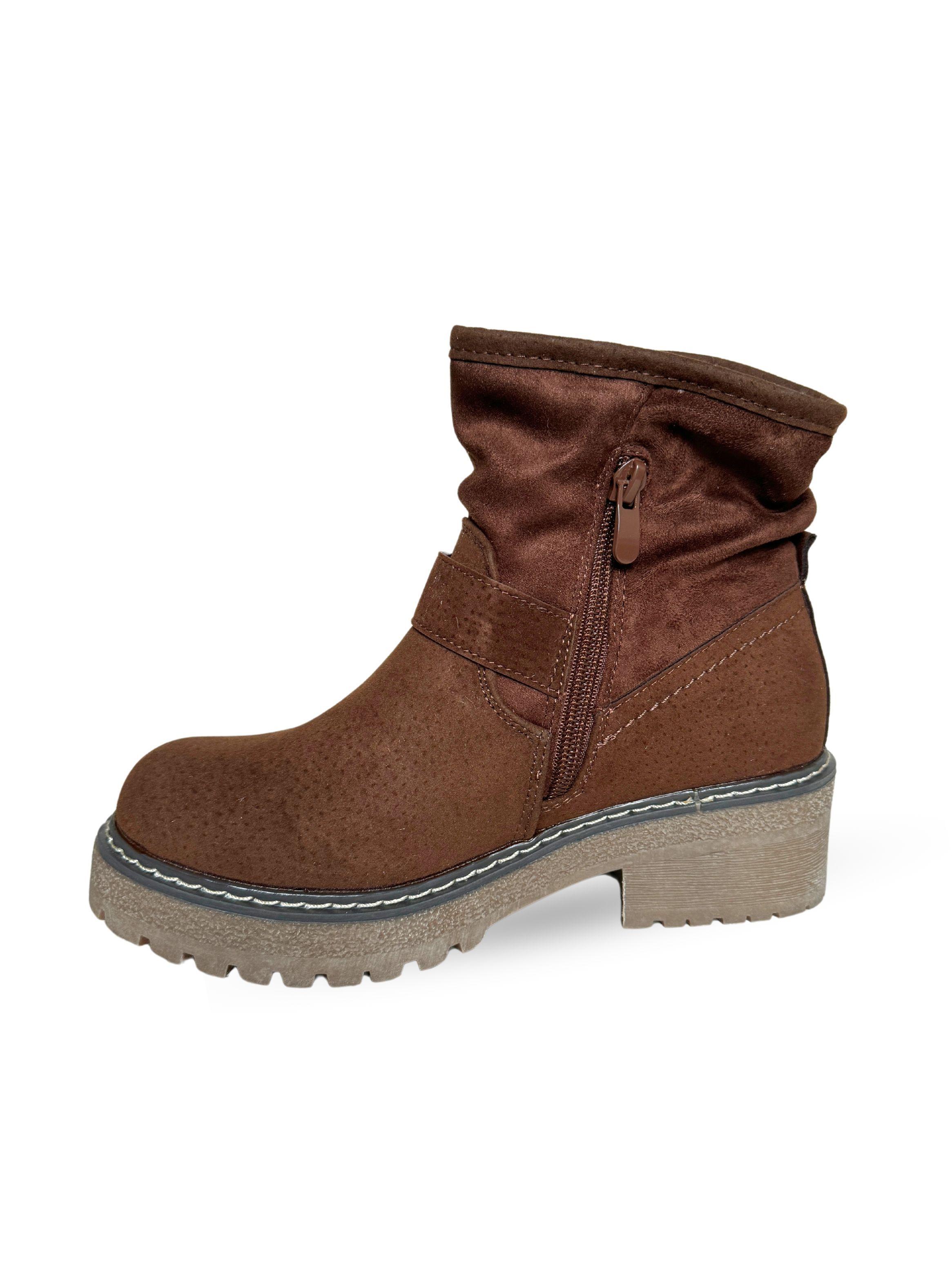 BOTIN MUJER MIKA CAFE BELLA MODA-4