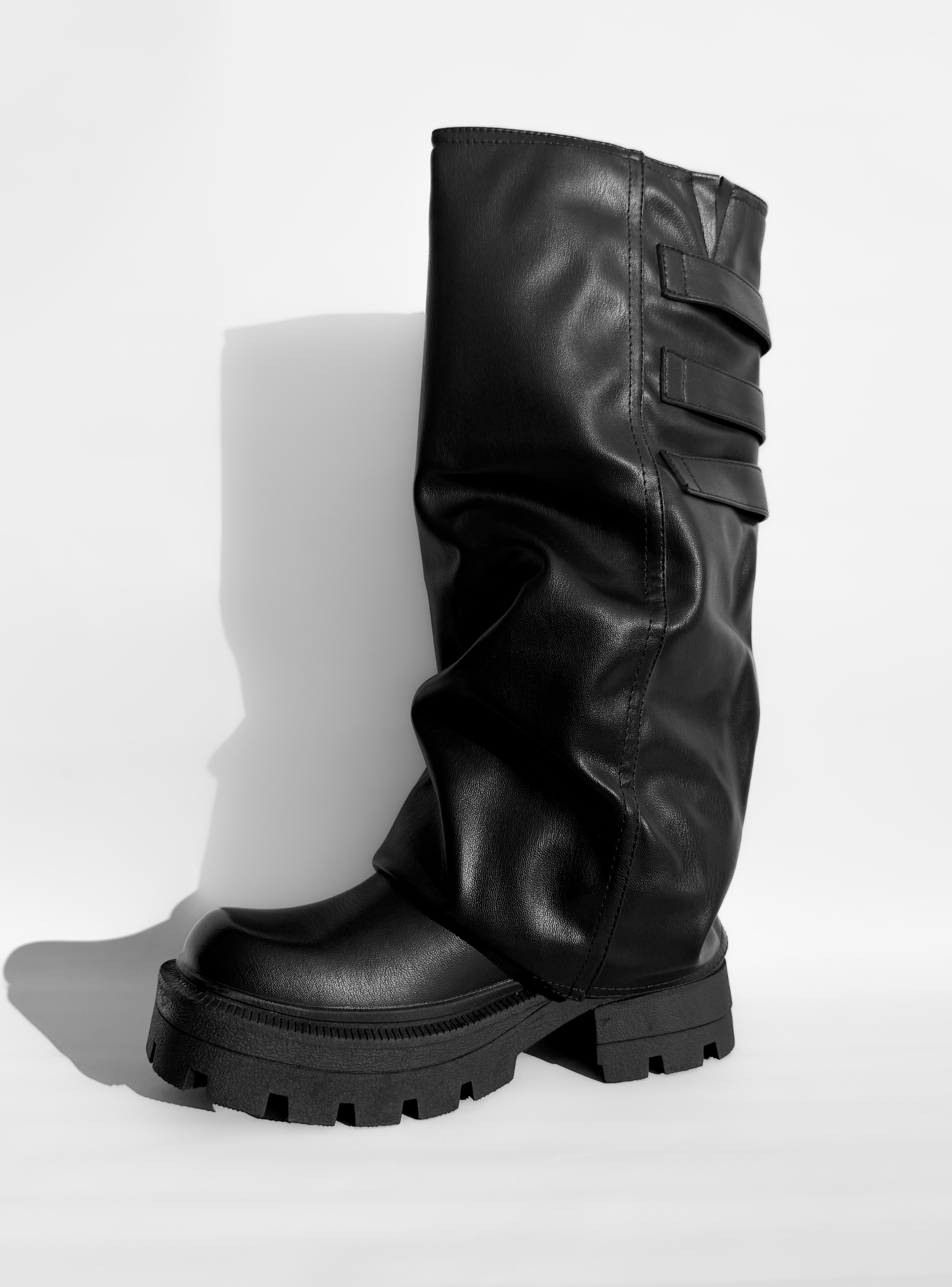 BOTA MUJER MAKA NEGRO BELLA MODA-2