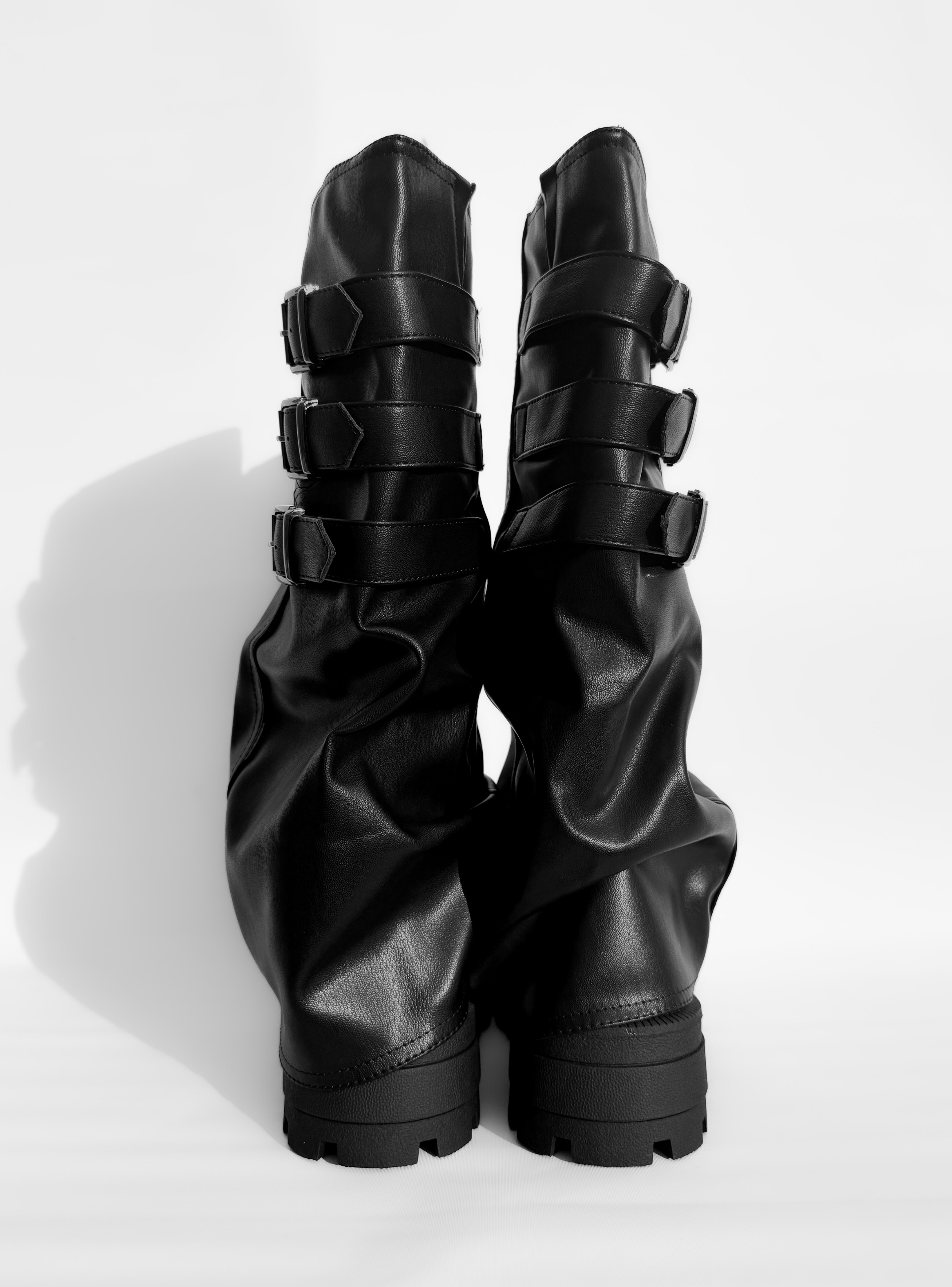 BOTA MUJER MAKA NEGRO BELLA MODA-3