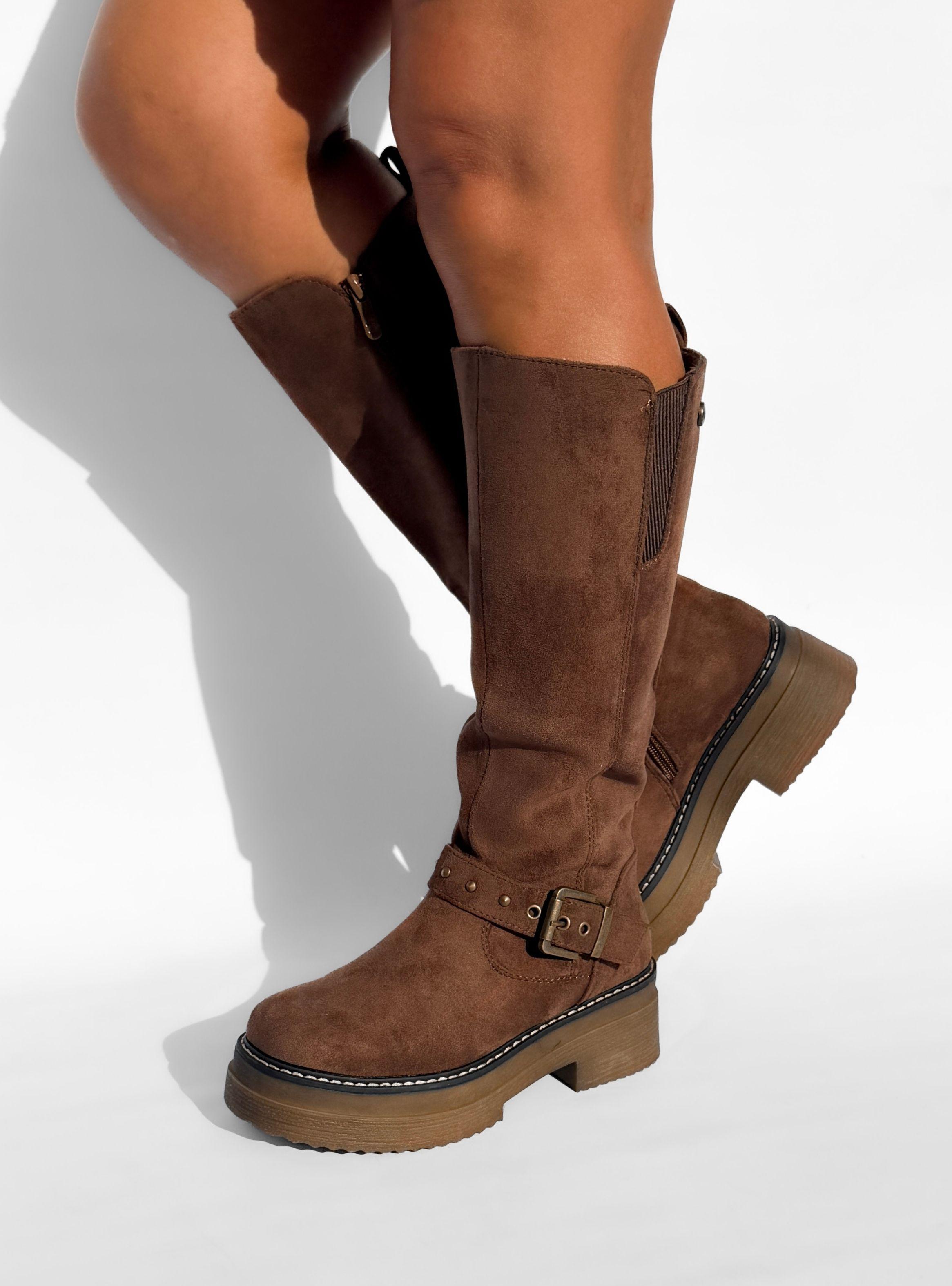 BOTA MUJER KAIA CAFÉ BELLA MODA-5