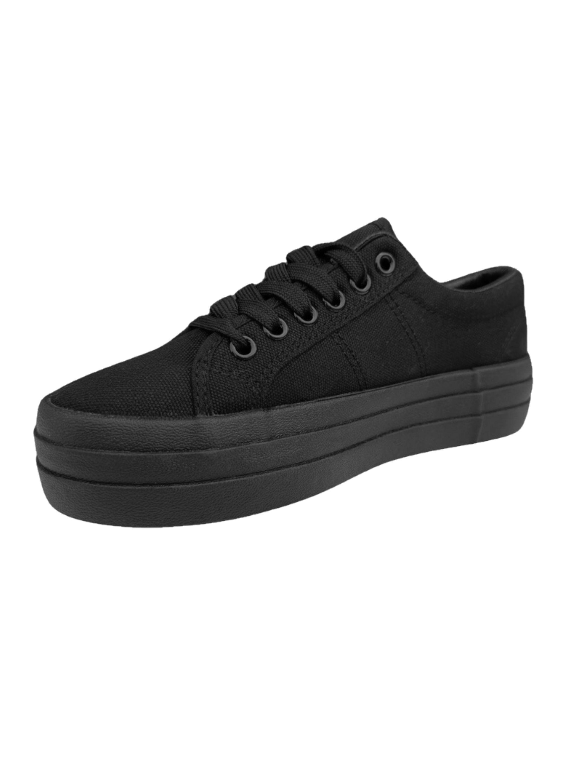ZAPATILLA MUJER HANA NEGRO BELLA MODA-2
