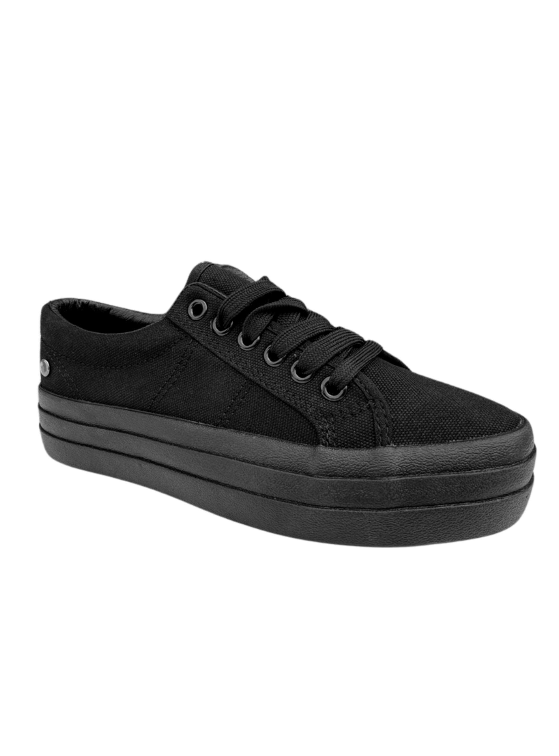 ZAPATILLA MUJER HANA NEGRO BELLA MODA-3