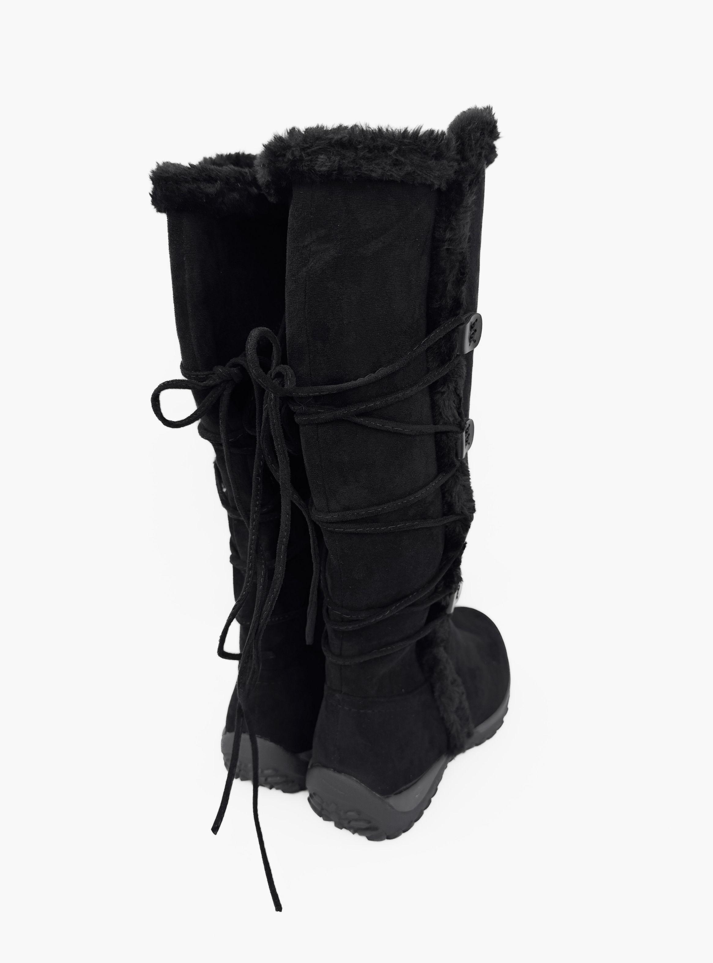 BOTA MUJER MILA NEGRO BELLA MODA-5