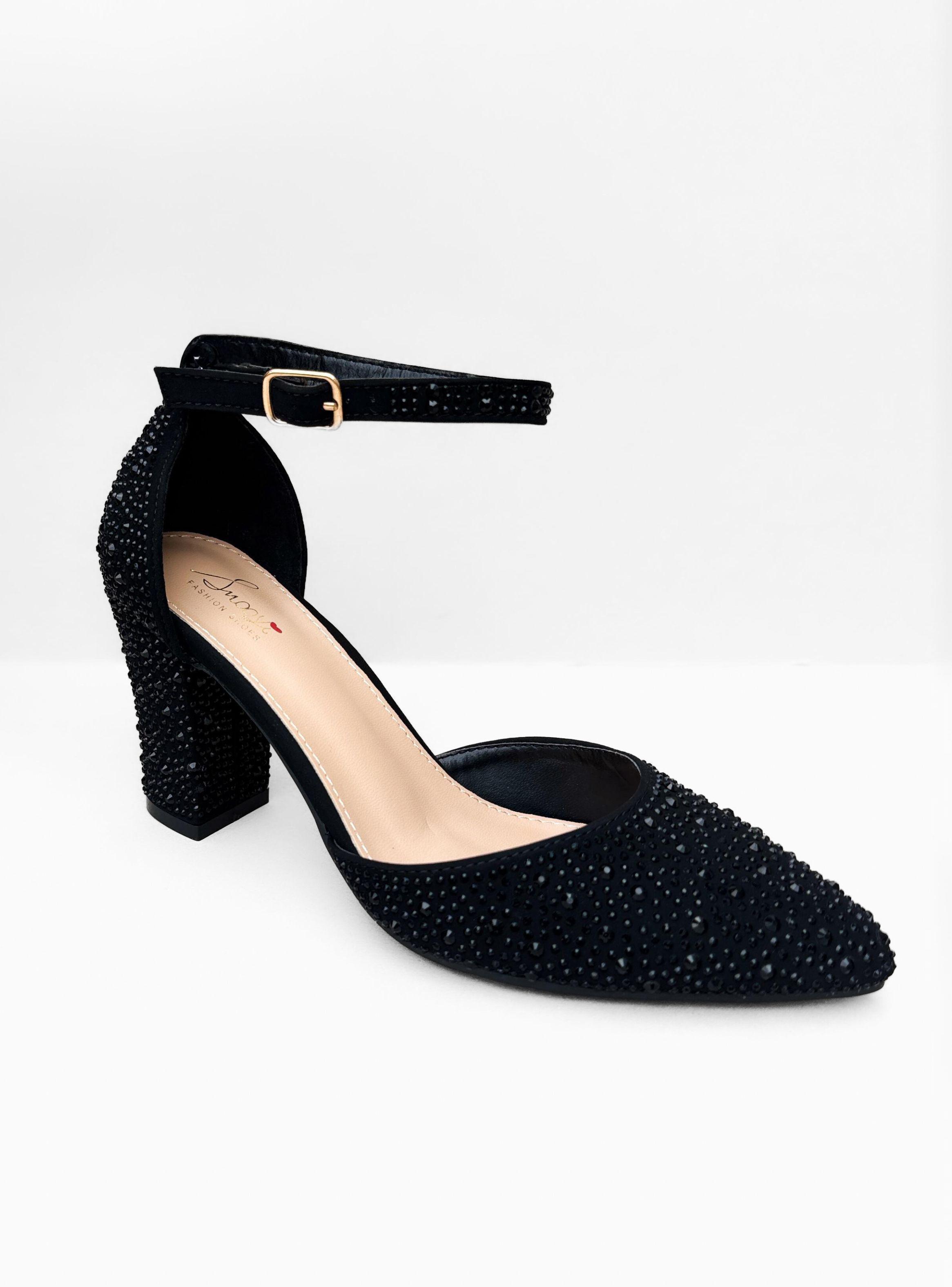 SANDALIA MUJER TIARA NEGRO BELLA MODA-2