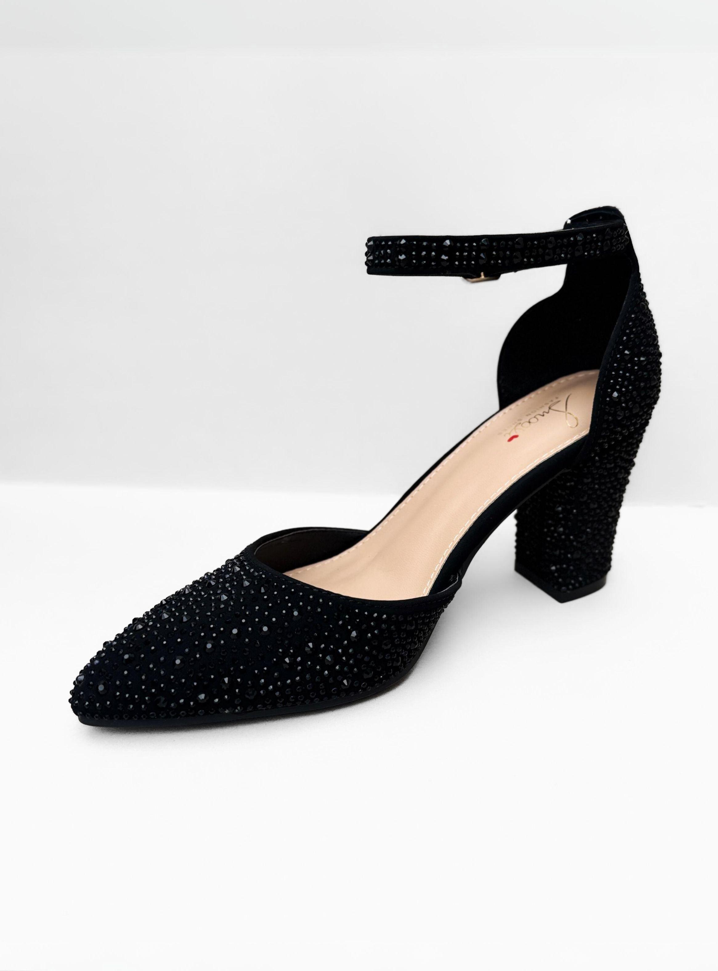 SANDALIA MUJER TIARA NEGRO BELLA MODA-3