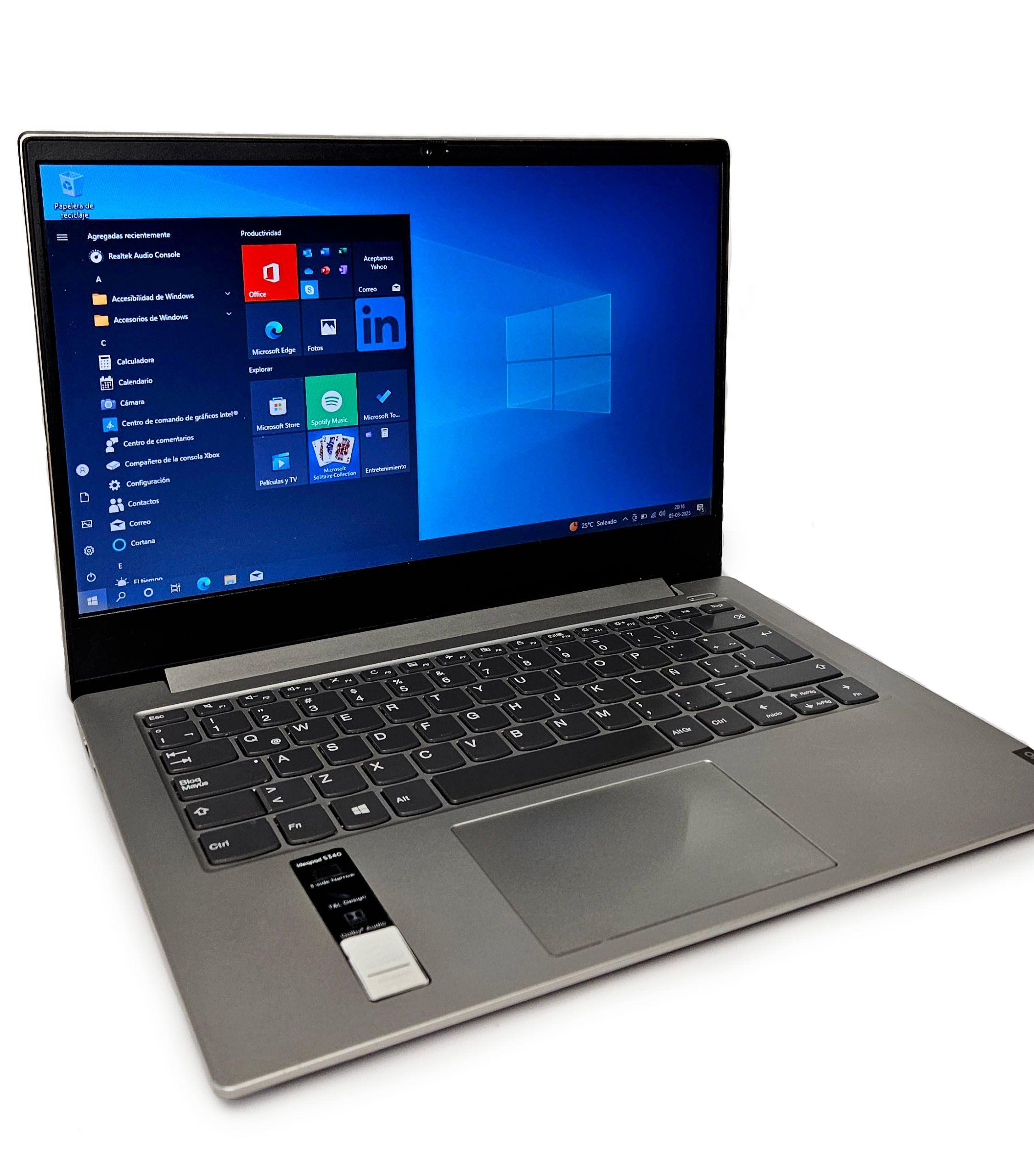 NOTEBOOK LENOVO IDEAPAD S340 INTEL CORE I5 -1035G4 20GB RAM 512GB SSD + 500 GB HDD (REACONDICIONADO)-0