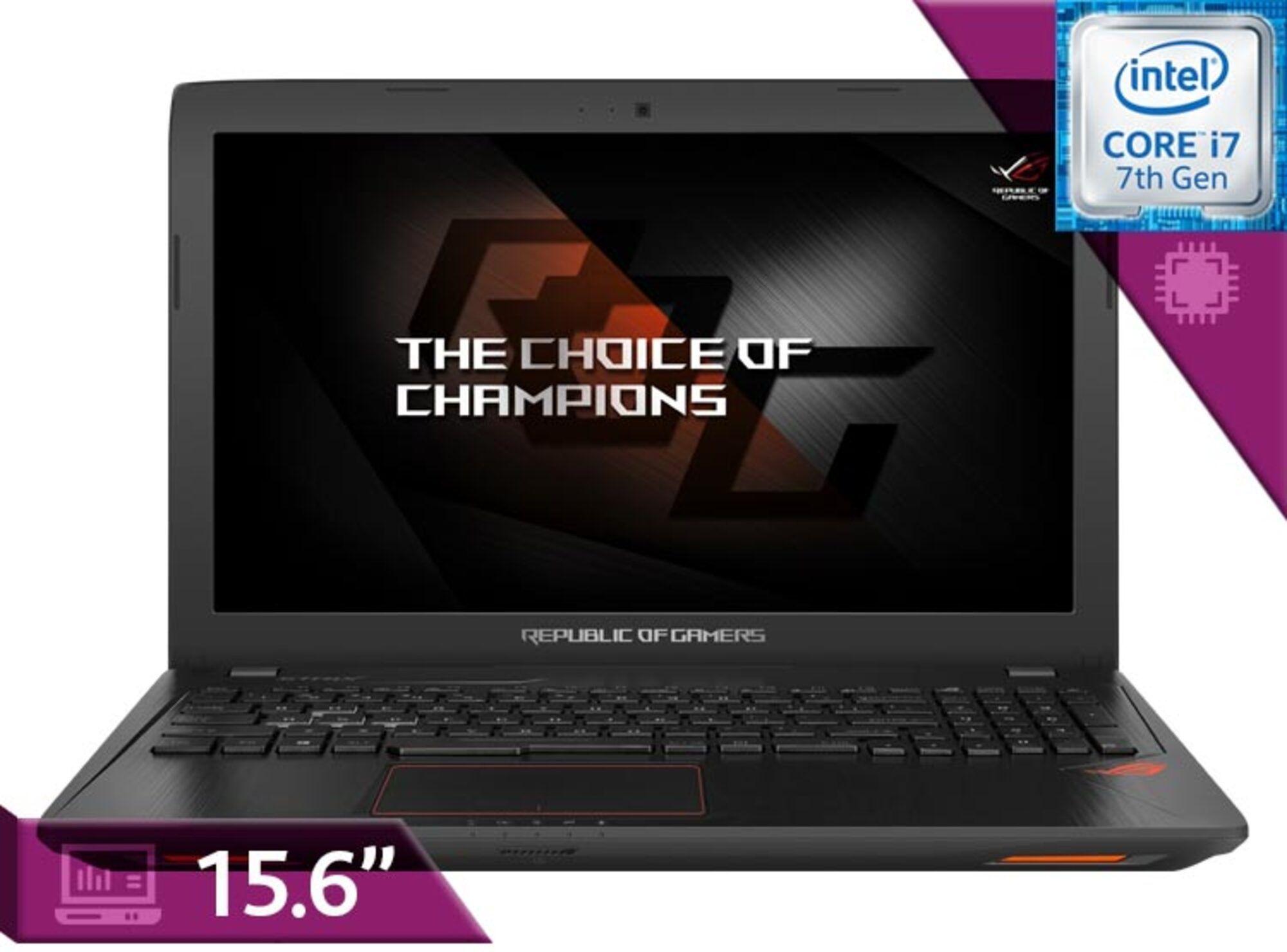 NOTEBOOK GAMER ASUS STRIX I7-7MA 12GB RAM/256GB SSD+500GB HDD- NVIDIA GEFORCE GTX REACONDICIONADO-6
