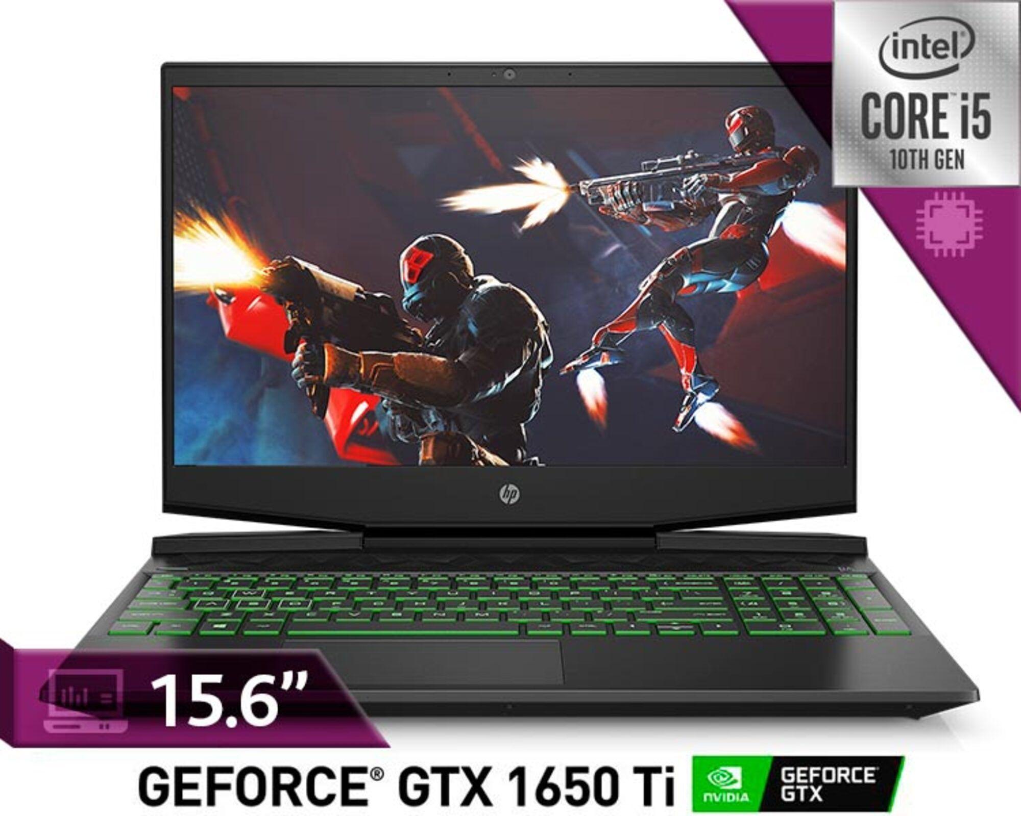 NOTEBOOK GAMER HP 15 PAVILION I5-10MA/NVIDIA GEFORCE GTX-24GB RAM/ 512GB SSD + 480 REACONDICIONADO-1