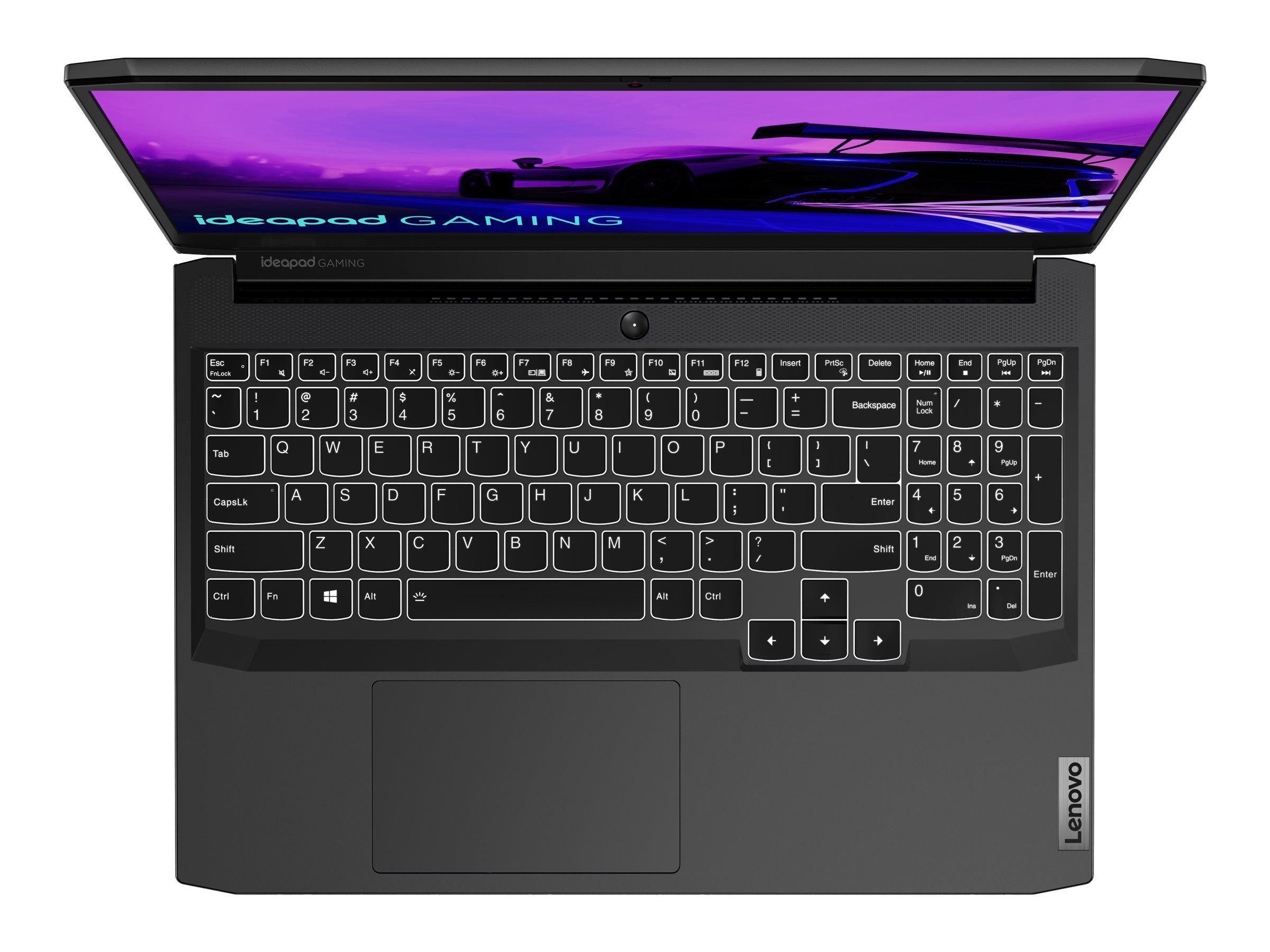 NOTEBOOK IDEAPAD GAMING 3 15ACH6 RTX 3050 AMD RYZEN 7 16 GB RAM 512 GB 128 GB SSD REACONDICIONADO-3
