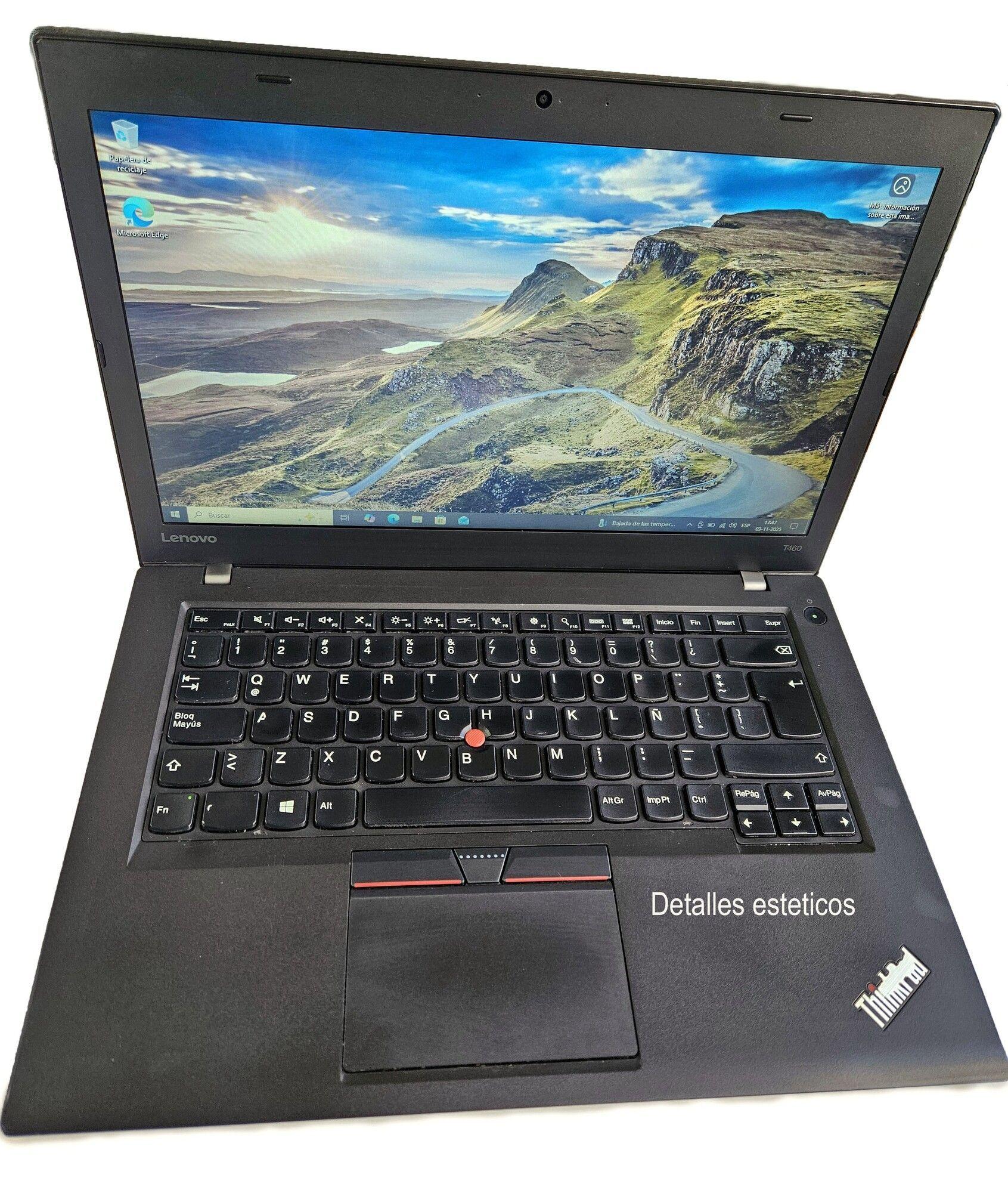 NOTEBOOK LENOVO THINKPAD T460 INTEL CORE I5-6TA GEN. 16GB RAM/240GB SSD (REACONDICIONADO)-2