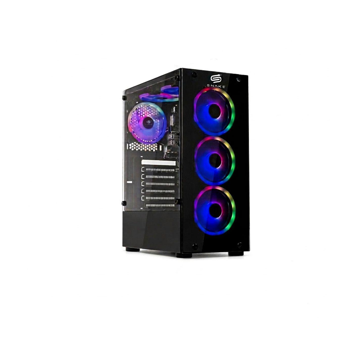 PC SNAKE GARIBA I5-10MA GTX 1070 8GB -16GB RAM-256GB SSD-1TB HDD TECLADO Y MOUSE-4
