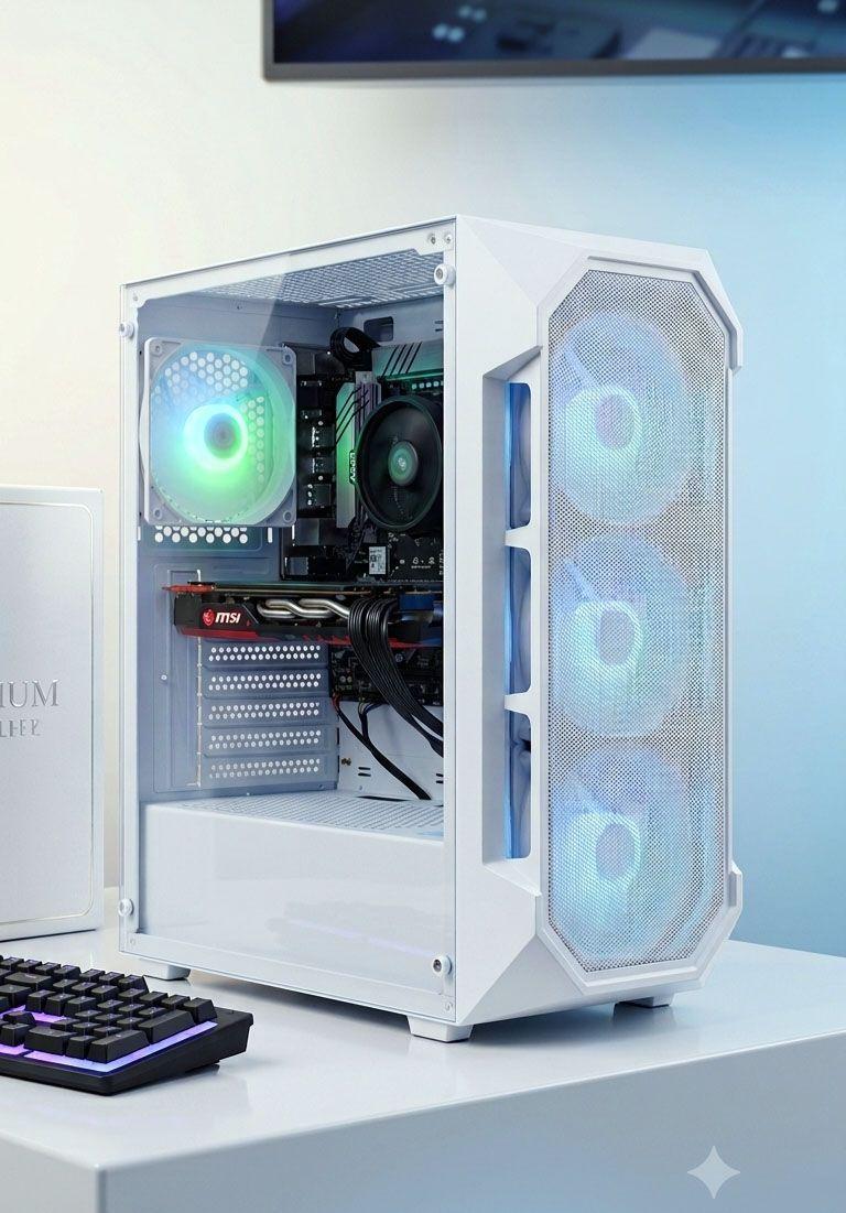 PC AURA GAMER i5 10MA GTX 1070 8GB 16GB RAM 256GB SSD 1TB INCLUYE TECLADO Y MOUSE-3
