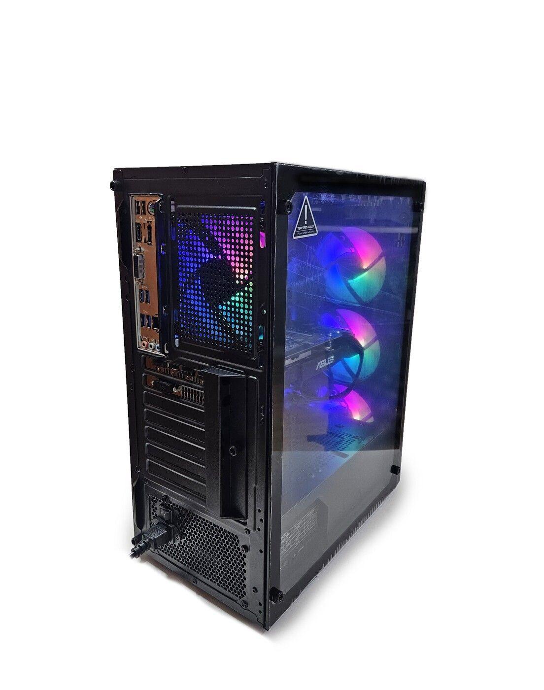 PC GAMER I5 10MA 6 N CLEOS 16GB RAM RX 580 8GB 256GB SSD 1TB HDD TECLADO Y MOUSE-4