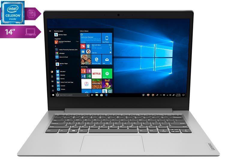 NOTEBOOK LENOVO IDEAPAD 1-14IGL05 INTEL CELERON- 4GB RAM-256GB SSD (REACONDICIONADO)-5