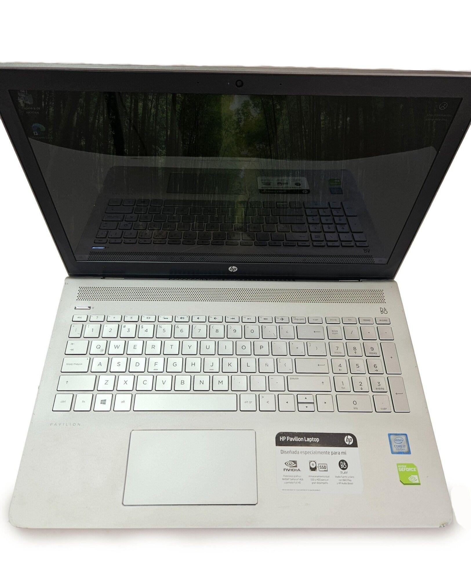 NOTEBOOK HP PAVILION 15/ I7-7MA- 8GB RAM/480GB+ 128GB SSD GRAFICA NVIDIA GEFORCE 940 REACONDICIONADO-3