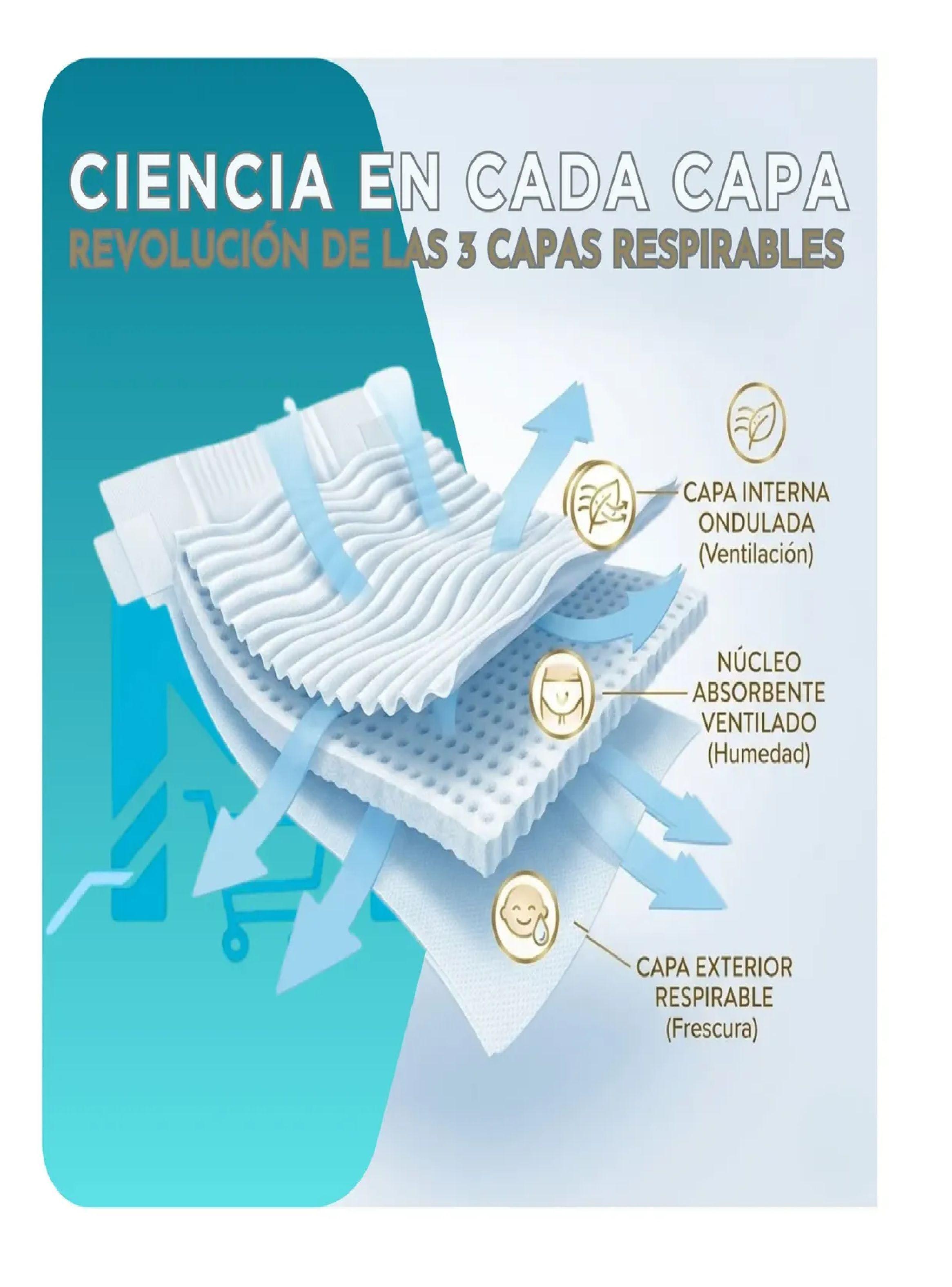 Pack 4 Pa ales Merries Talla L 240 Unidades Premium Japon s-8