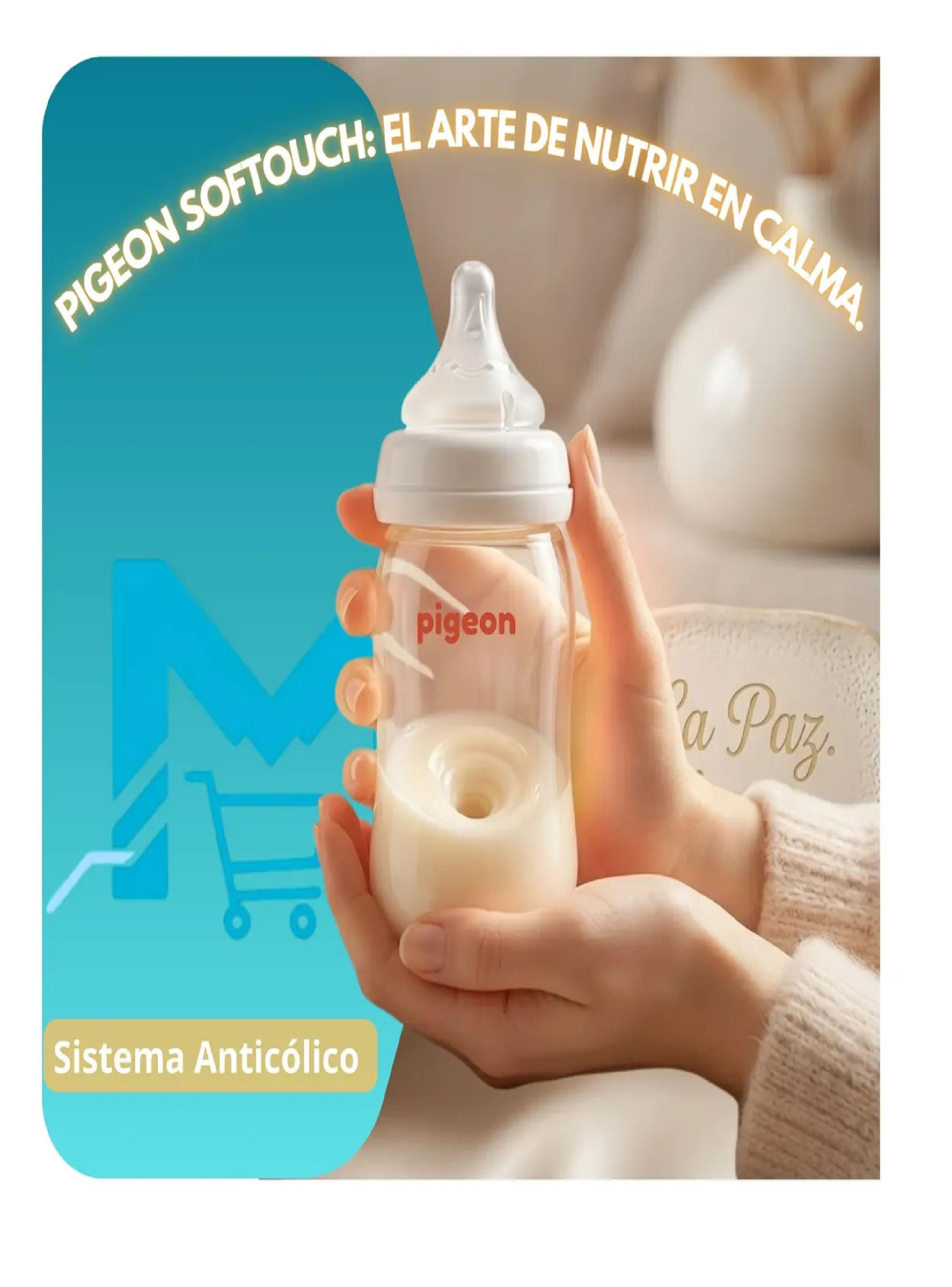 Tetina Repuesto Pigeon Softouch Anticolico 2 Uni Talla L 6-7