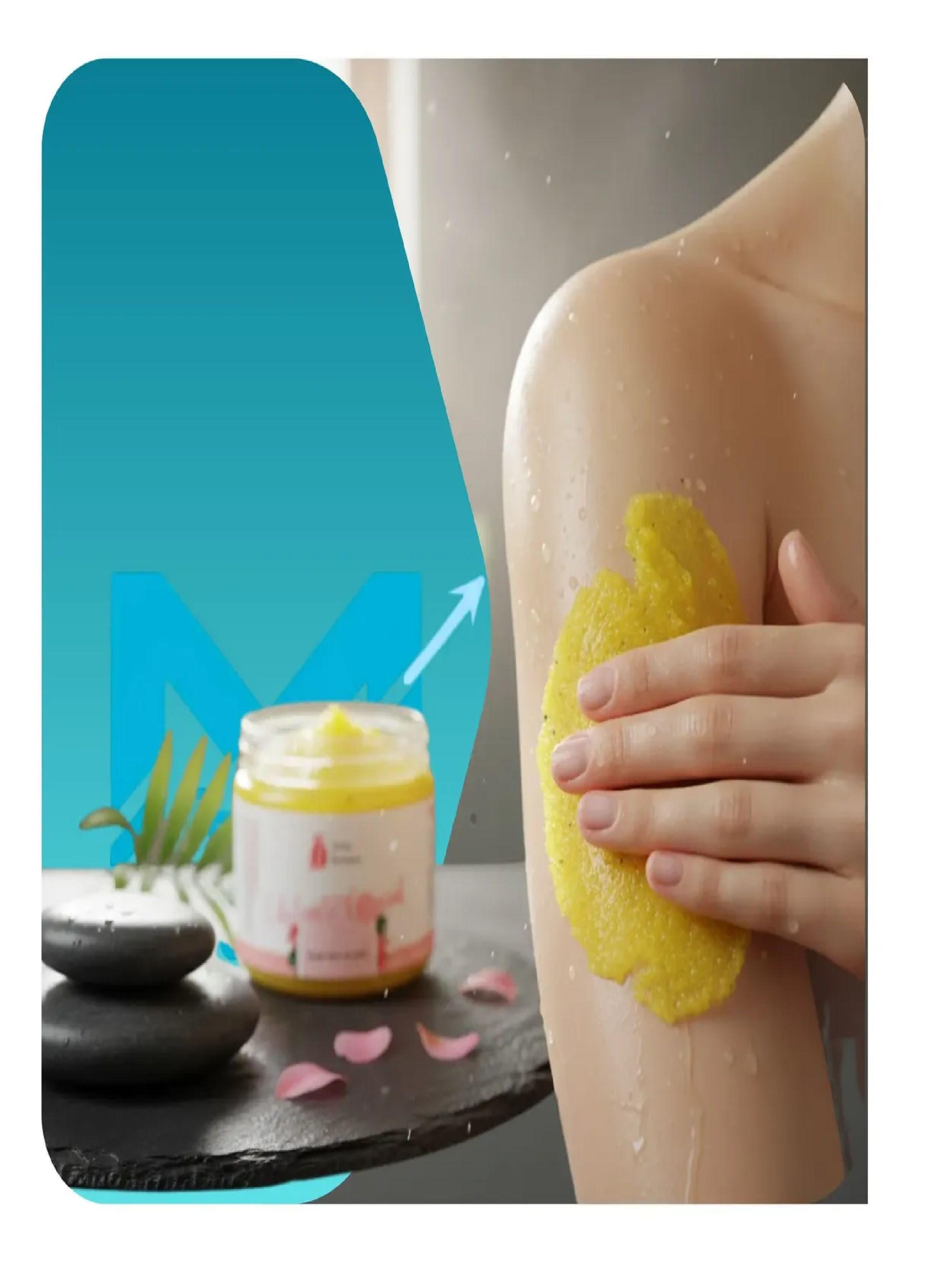 Exfoliante Corporal Jabonoso Organico Aroma Te Verde 200g-2