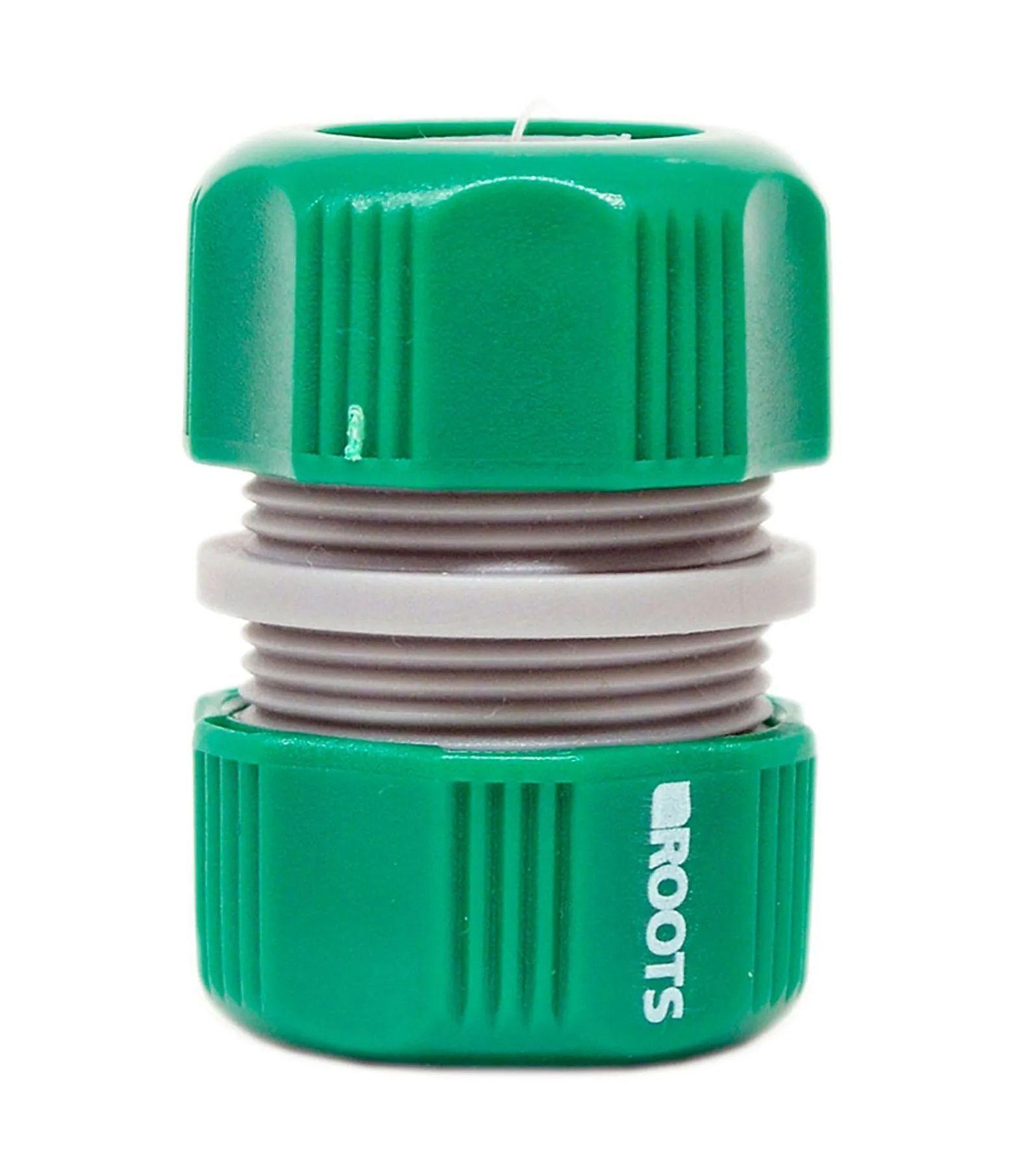 Set De Acoples Unión Conector 1/2 Y 3/4 Roots Verde-5