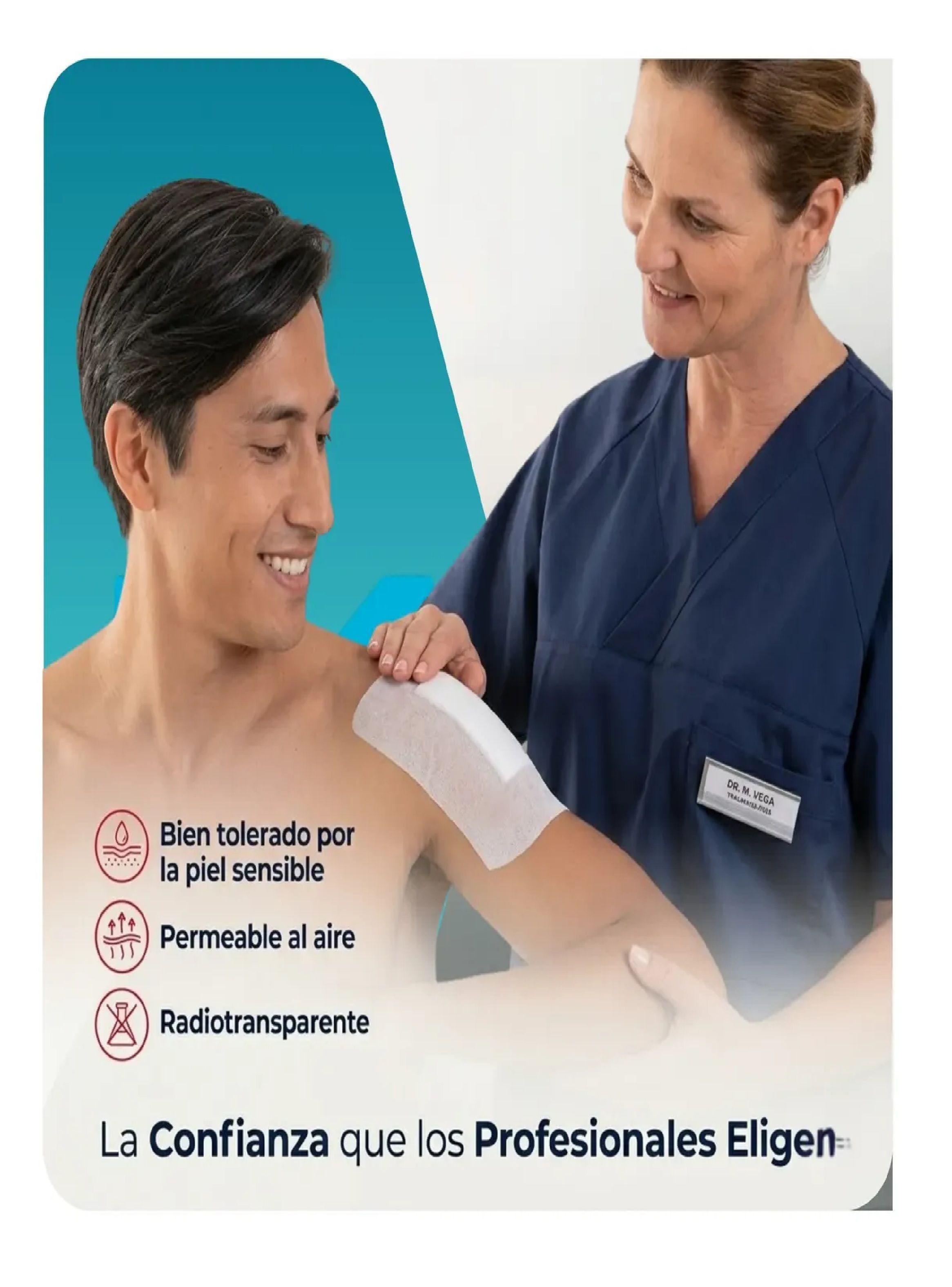 Venda No Tejida Adhesiva 5cm X 10 Metros Modelo Stretch-4
