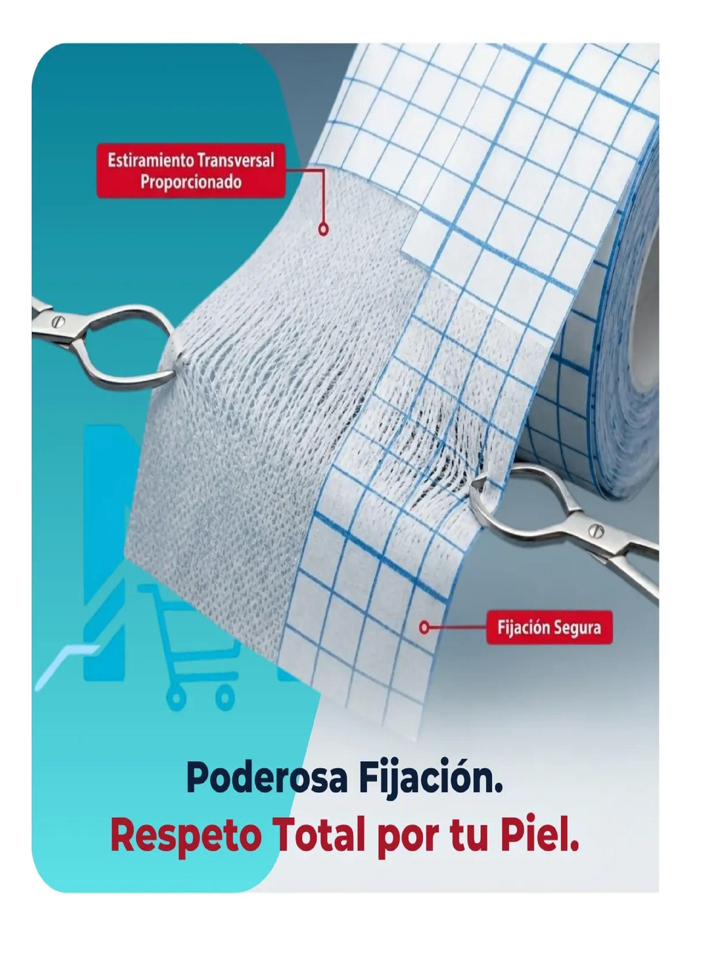 Venda No Tejida Adhesiva 5cm X 10 Metros Modelo Stretch-5