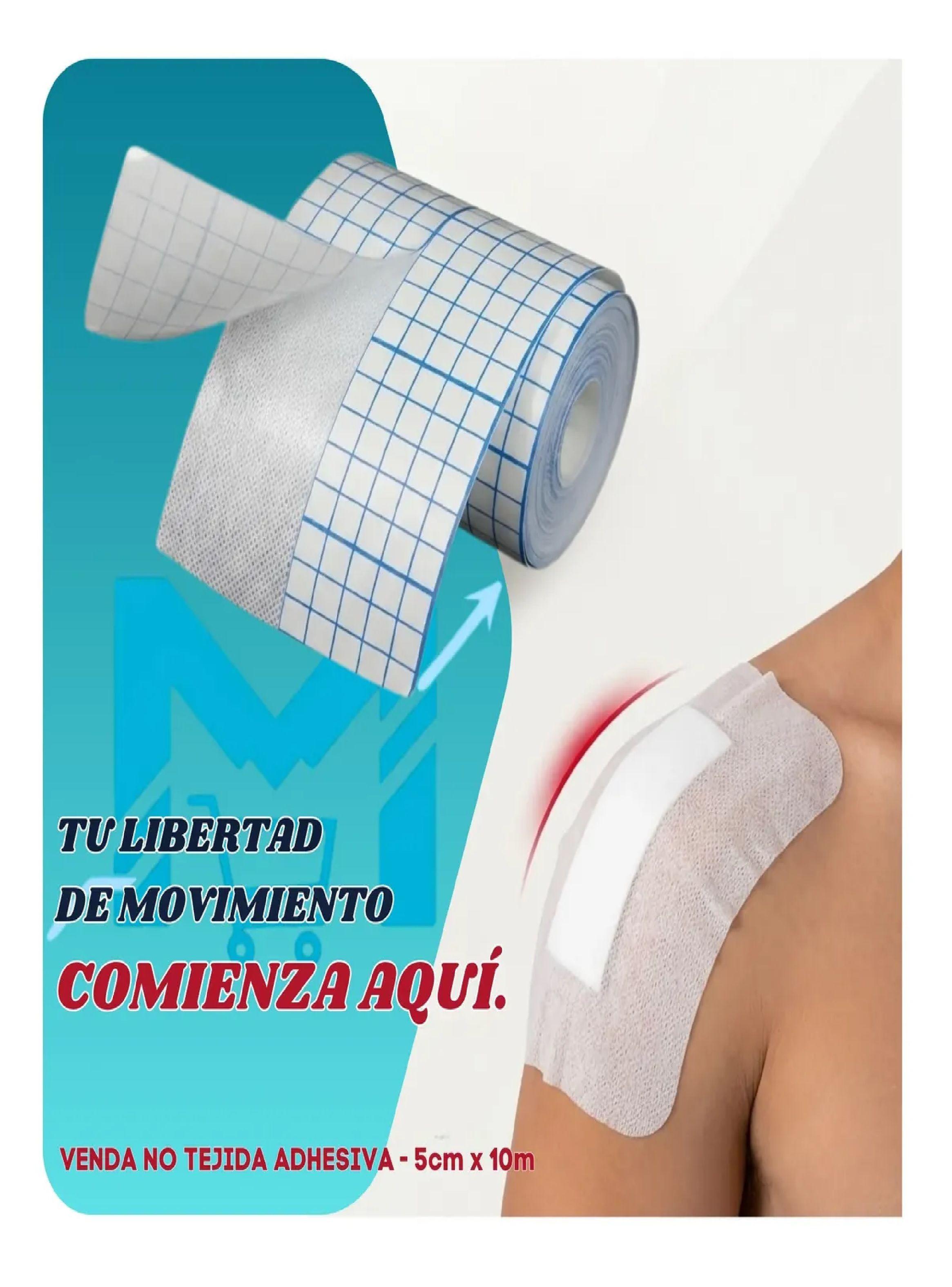 Venda No Tejida Adhesiva 5cm X 10 Metros Modelo Stretch-6