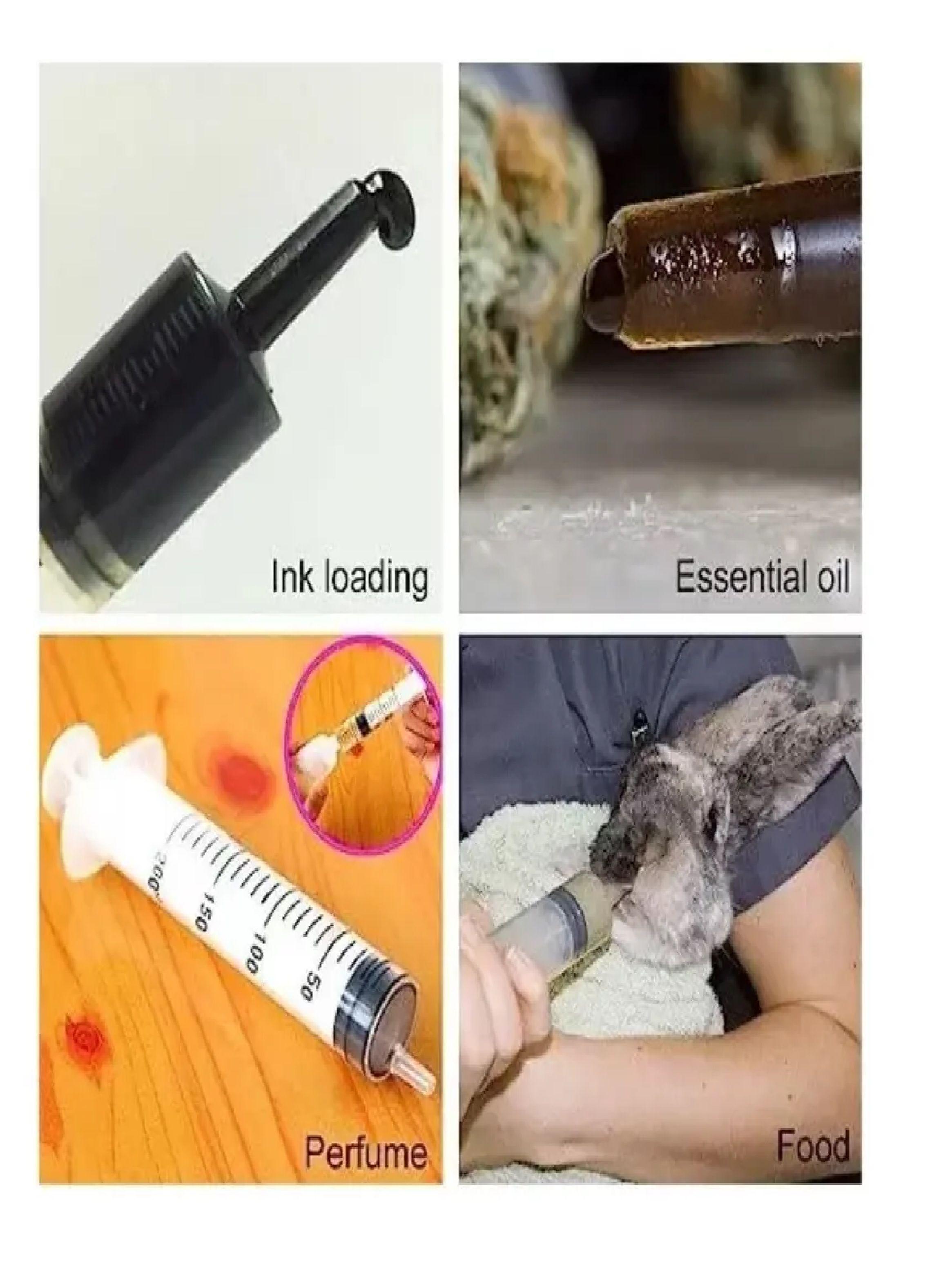 Jeringa De Plastico Alimentacion 100ml Alimentadora-1
