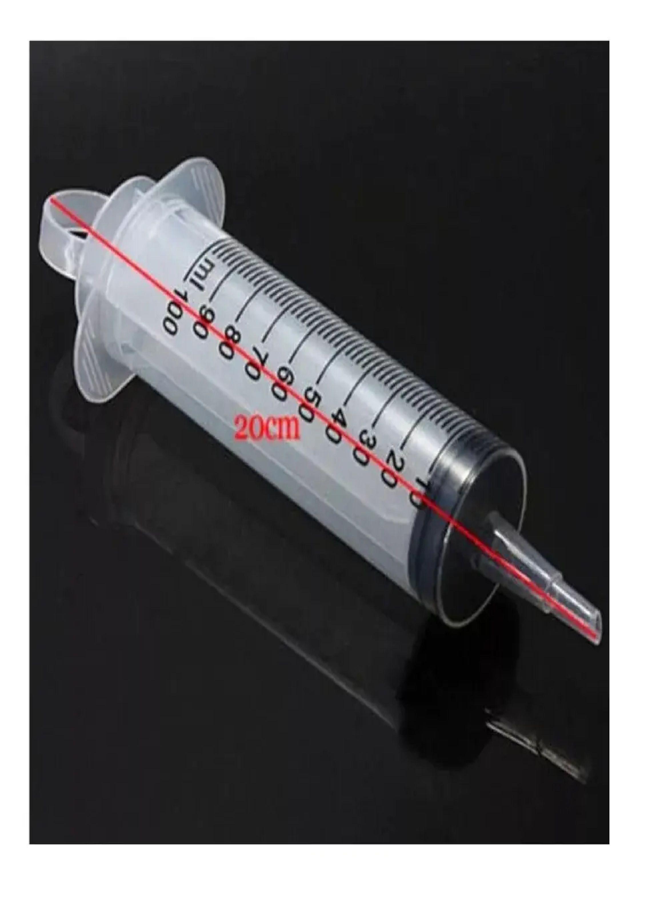Jeringa De Plastico Alimentacion 100ml Alimentadora-3