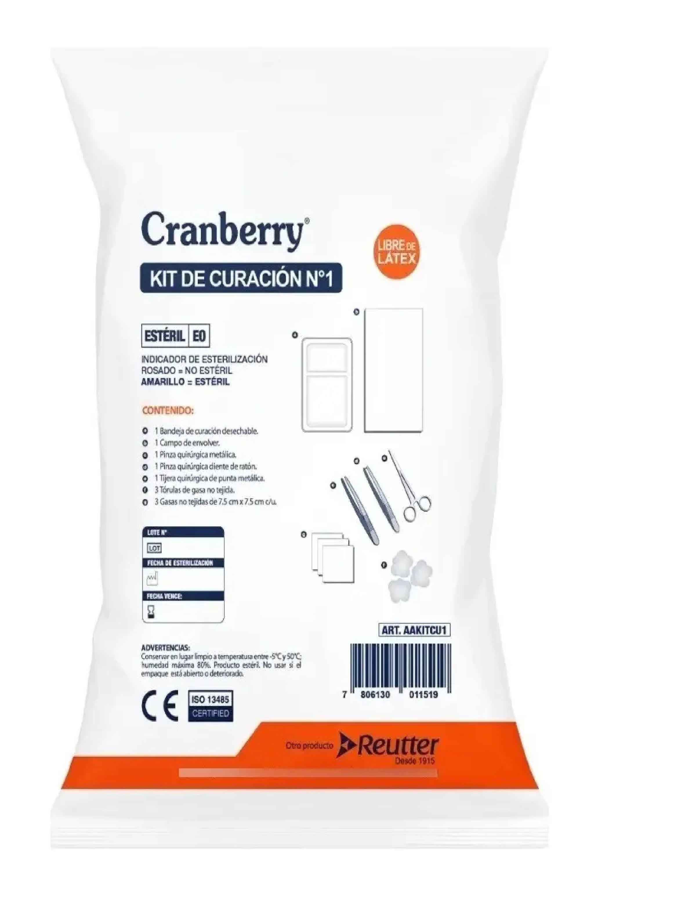 Kit De Curaci n Desechable N 1 Cranberry 2 Unidades-2