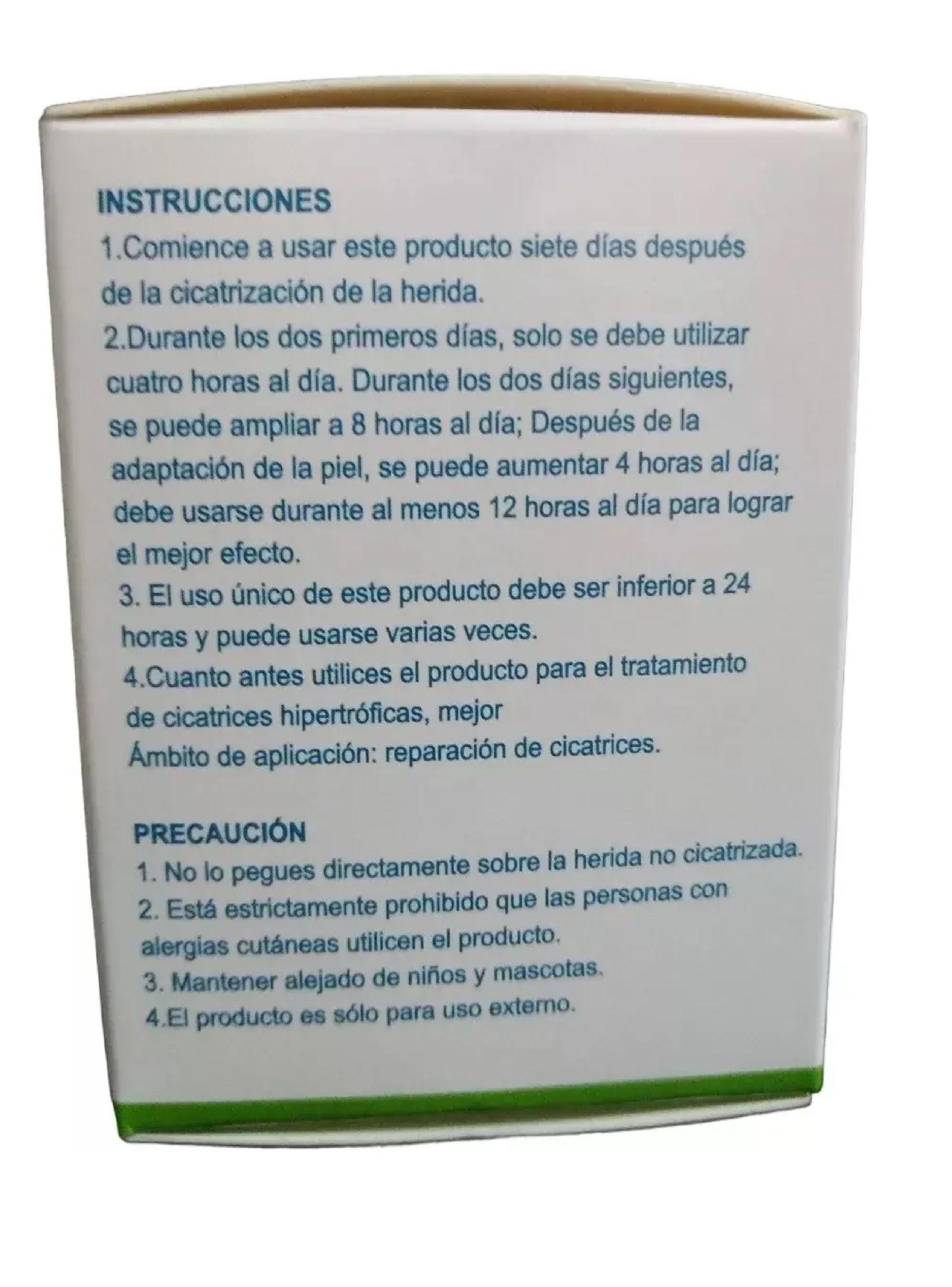 Parche Para Cicatrices Queloides Gel Rollo De 4cmx1m Heridas-5