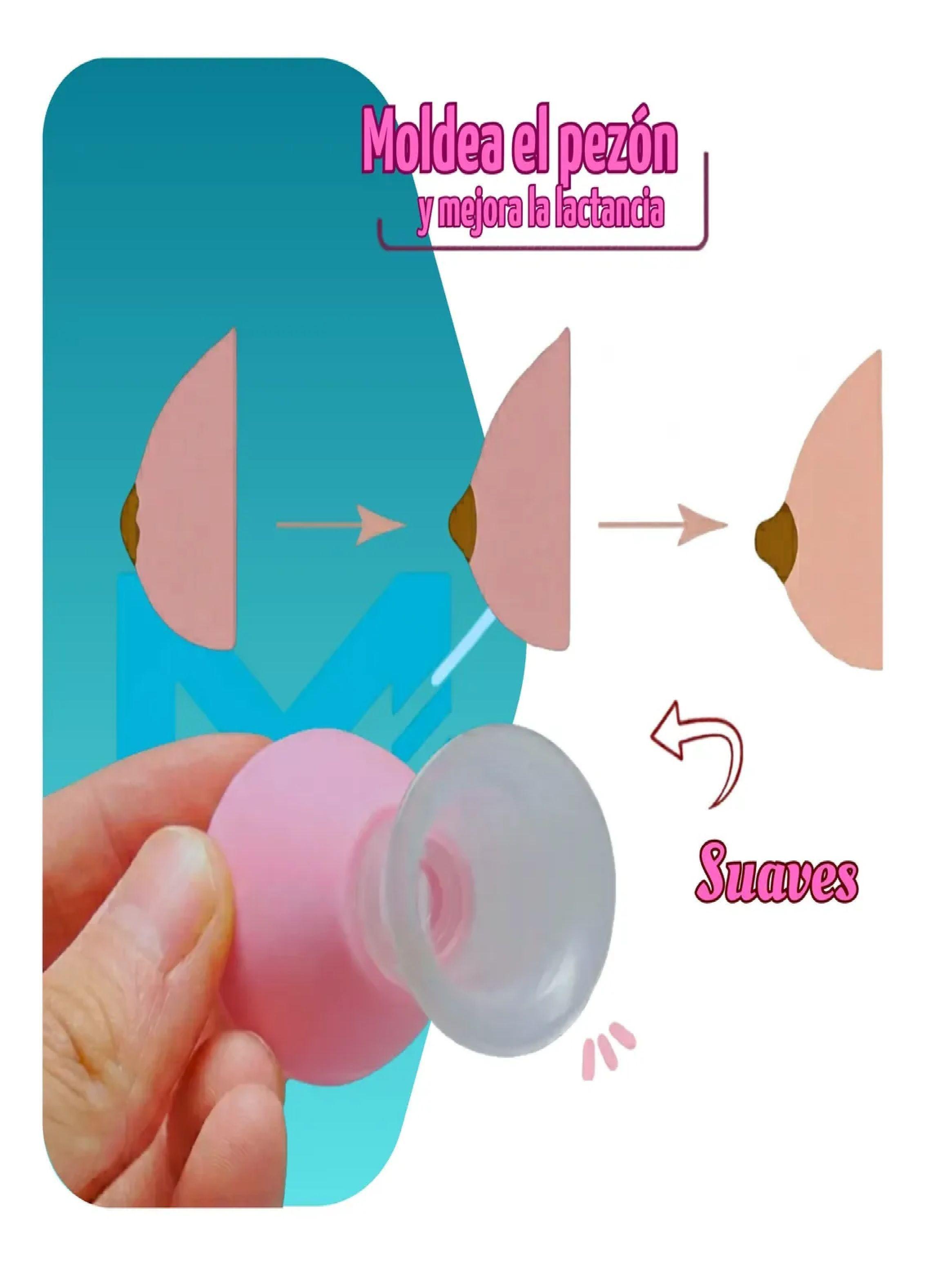 Formador De Pezon Con Estuche Pigeon Rosa Libre Bpa bps-1