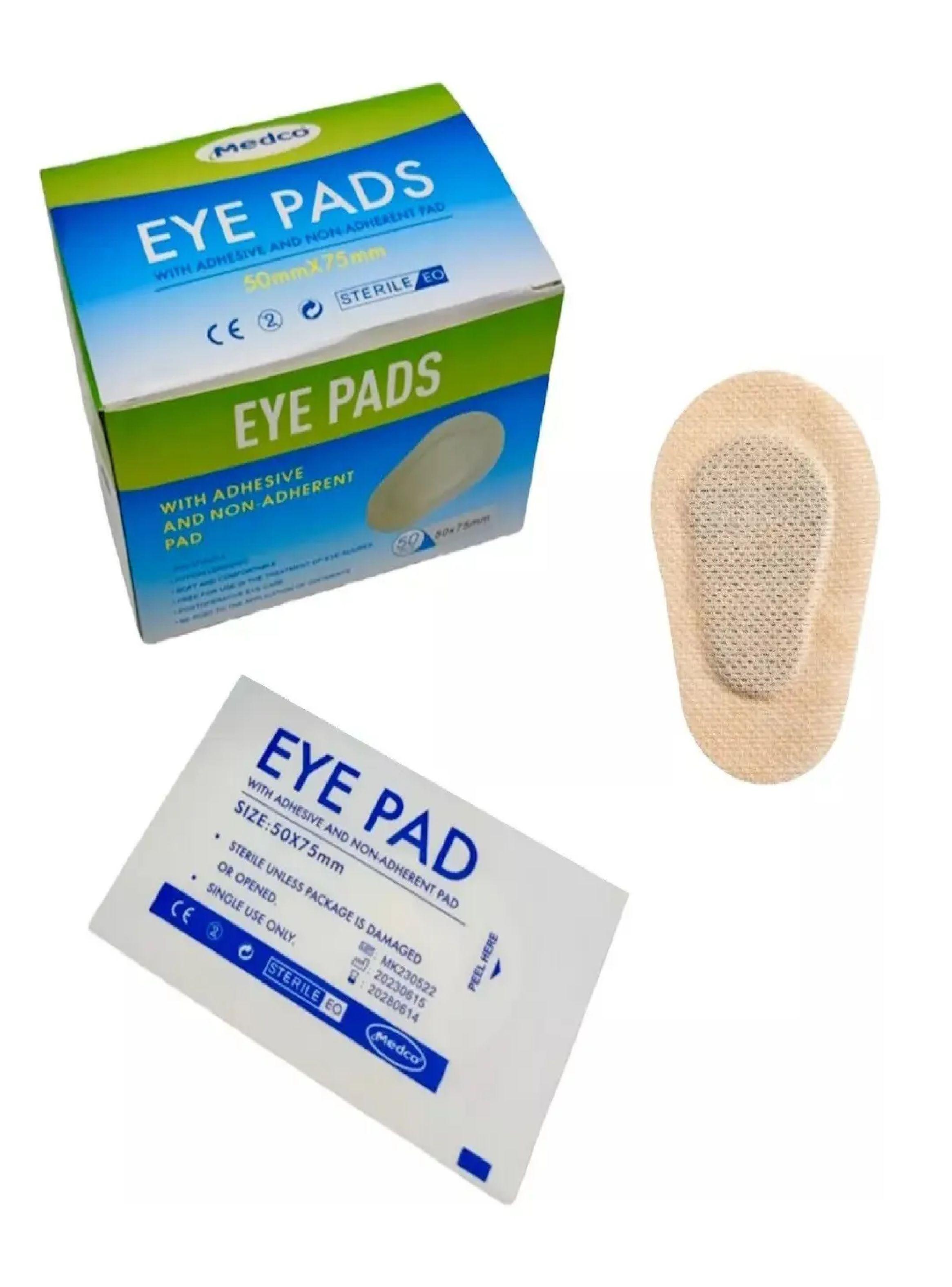 Parche Ocular Esteril Adhesivo Postoperatorio 85x55mm 50 Ud-4