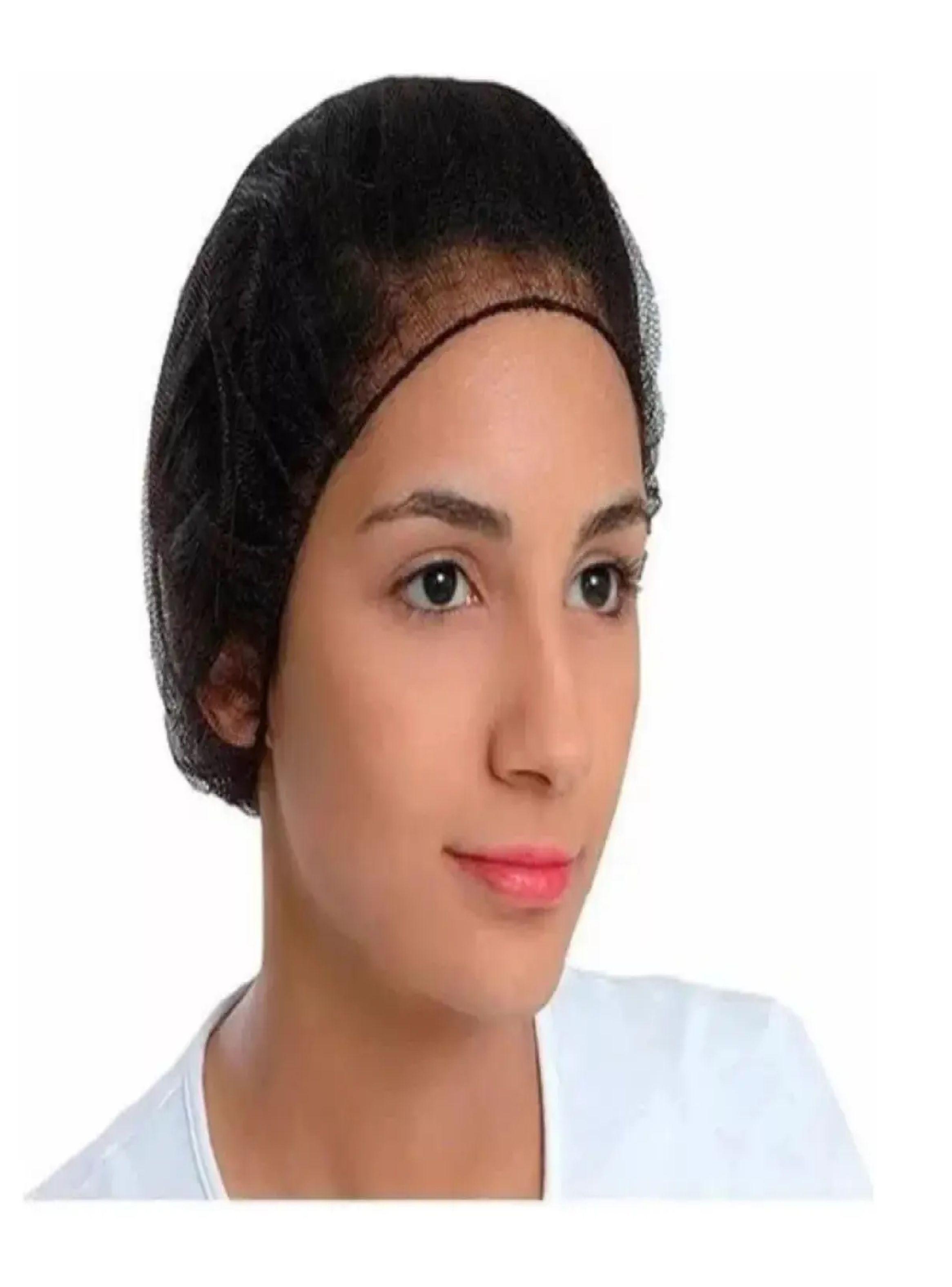 Gorro Redecilla De Pelo Negra X100 Unidades Malla Tresor-4