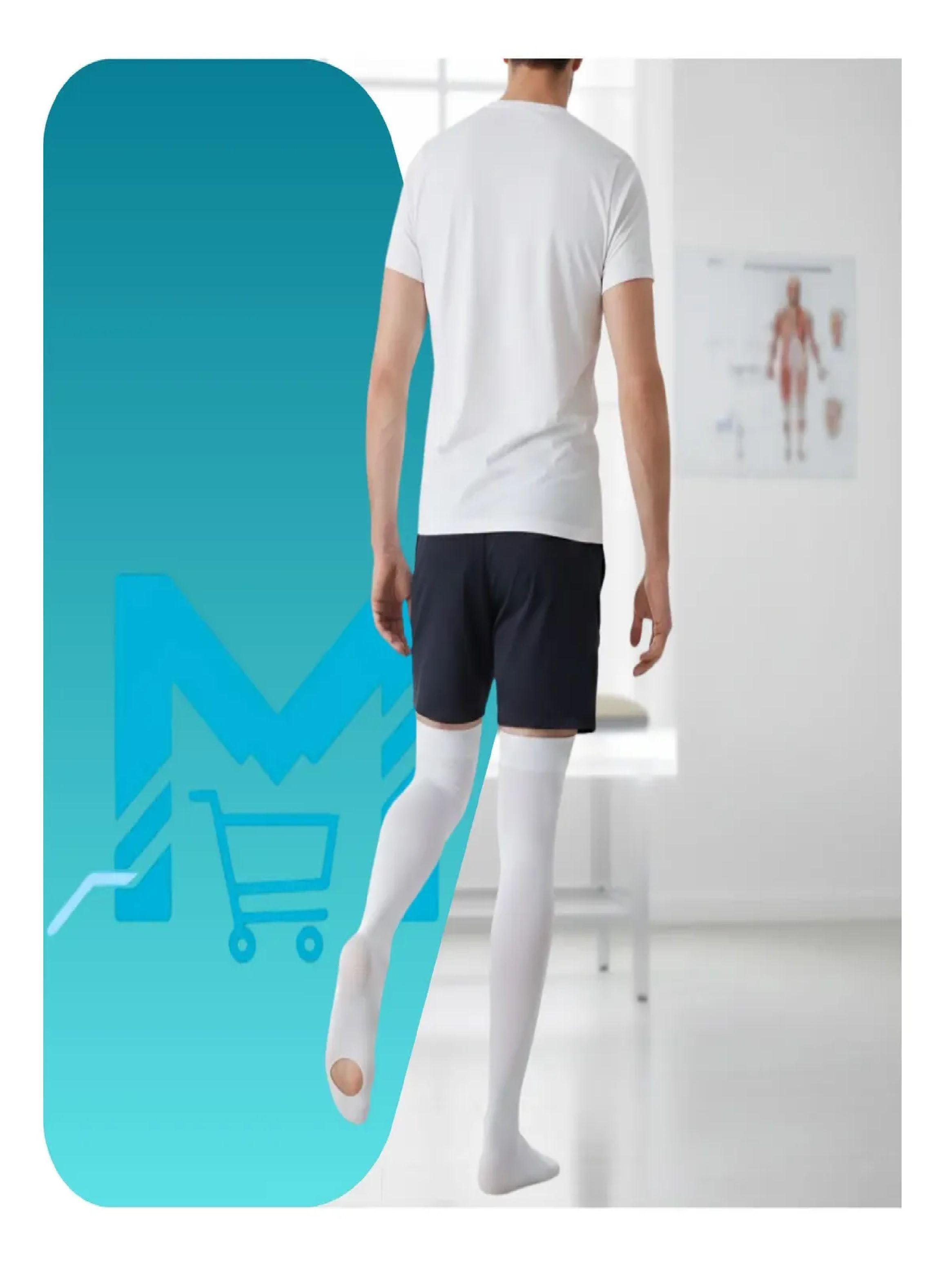 Pack X3 Pares Medias De Compresion Antiembolicas Cranberry-4