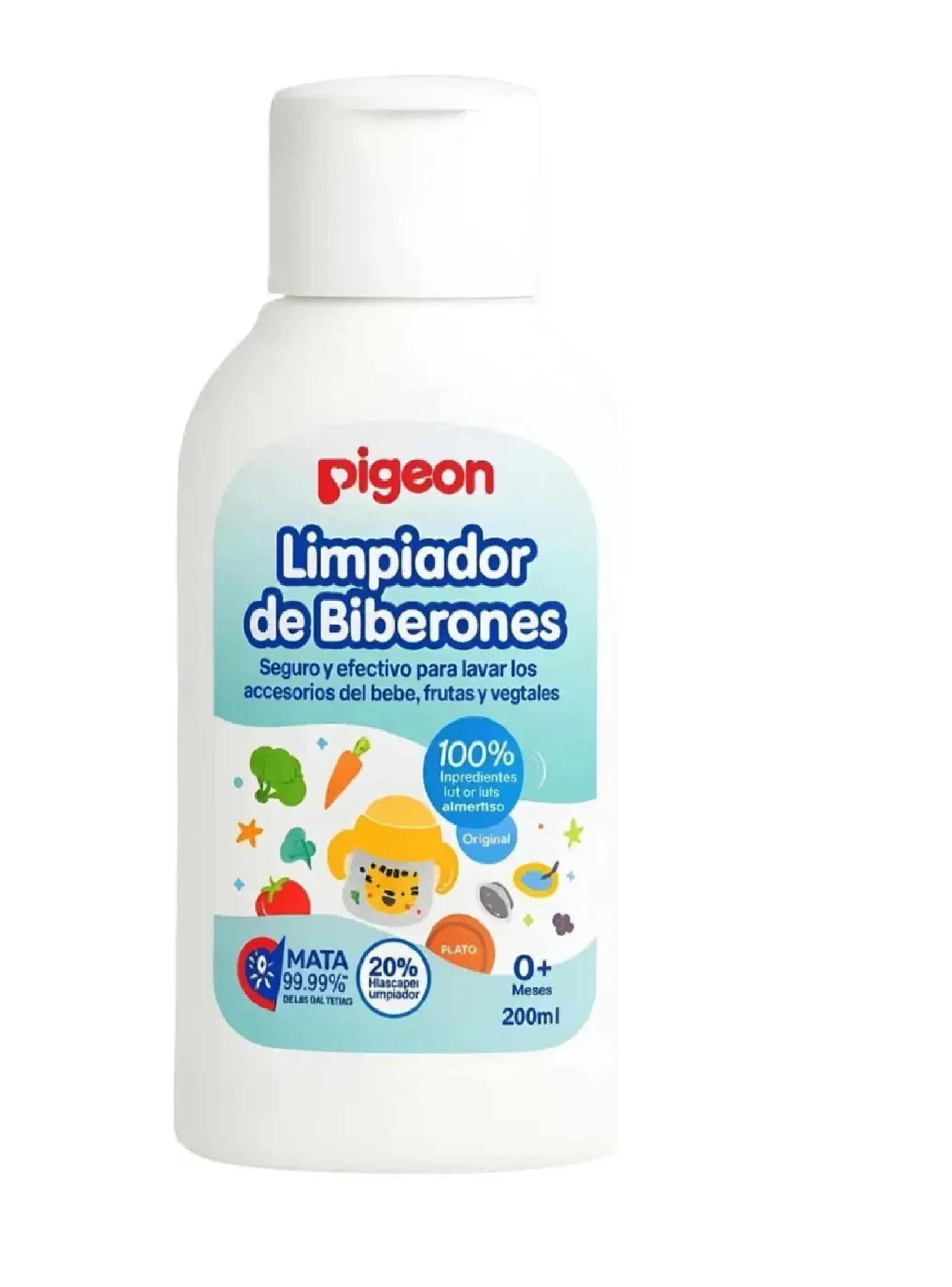 Limpiador De Biberon Mamadera Pigeon 200ml Antibacterial-0