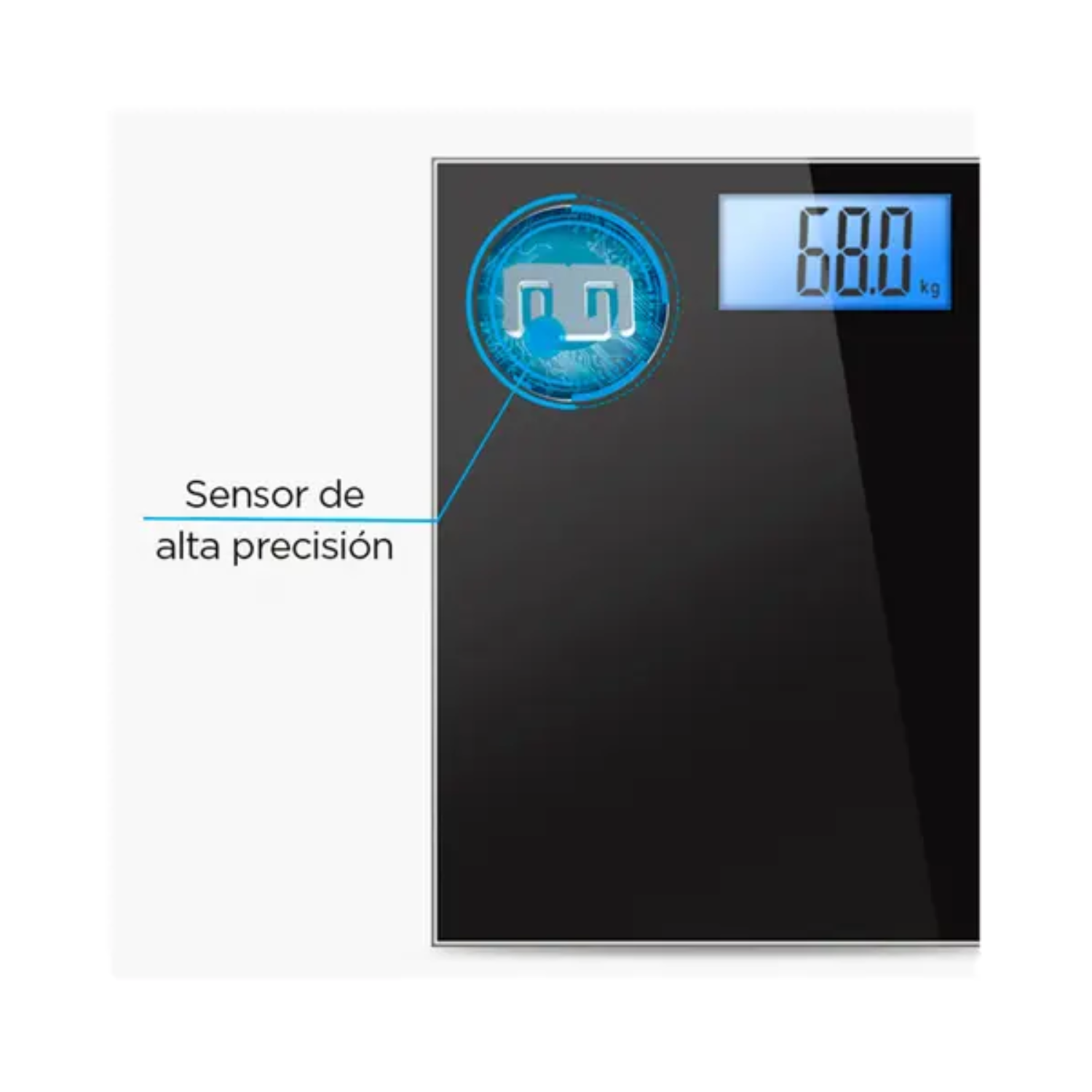 Balanza Digital Pesa De Baño Nex® Precisión Y Estilo Peso-2