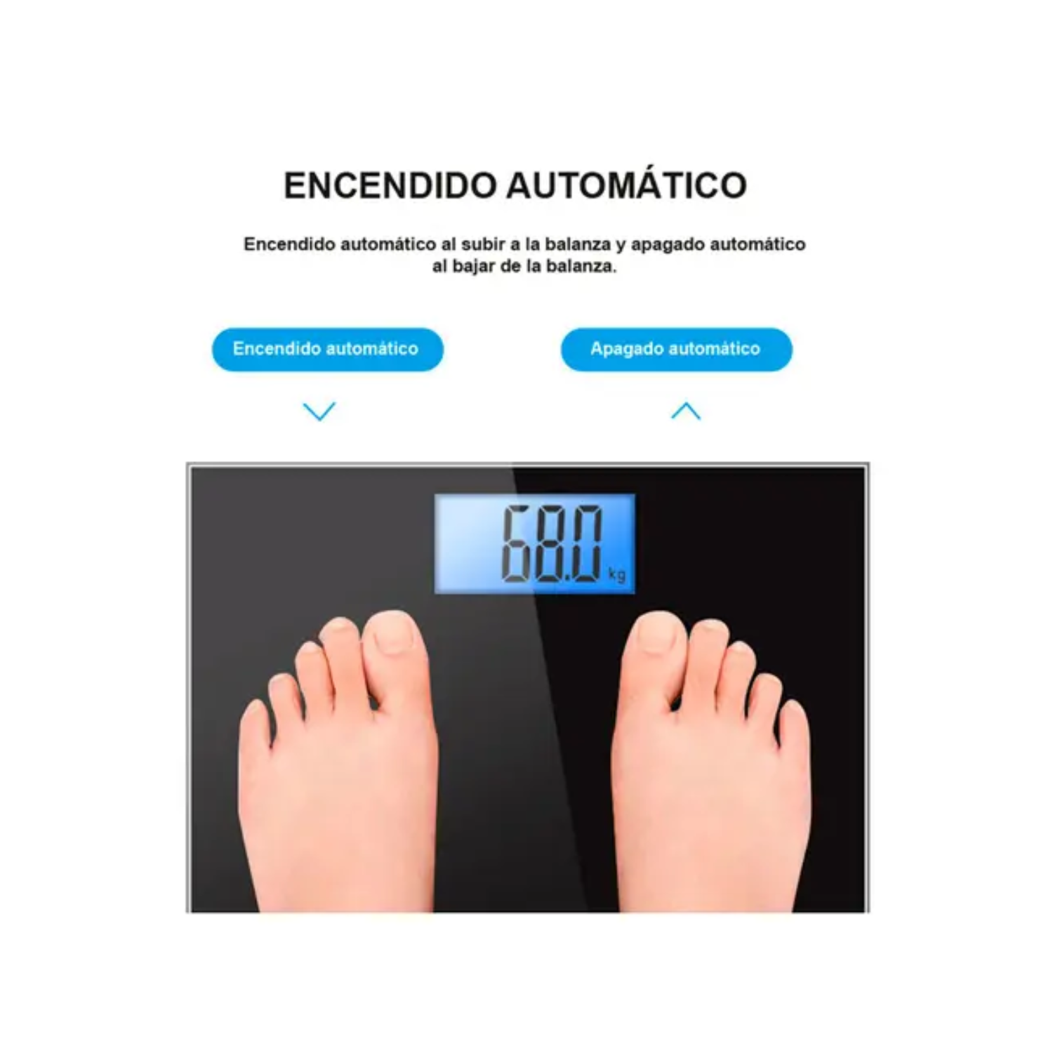 Balanza Digital Pesa De Baño Nex® Precisión Y Estilo Peso-4