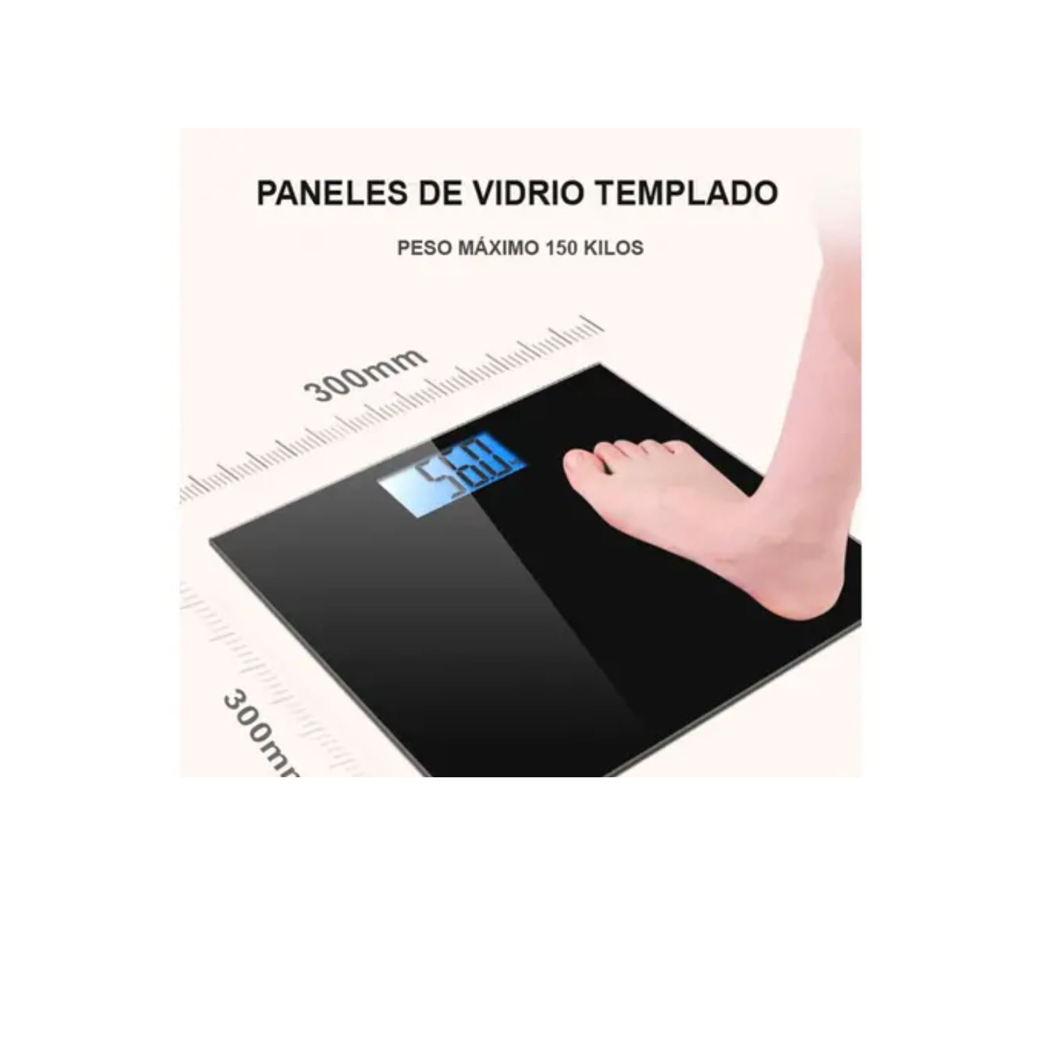 Balanza Digital Pesa De Baño Nex® Precisión Y Estilo Peso-5