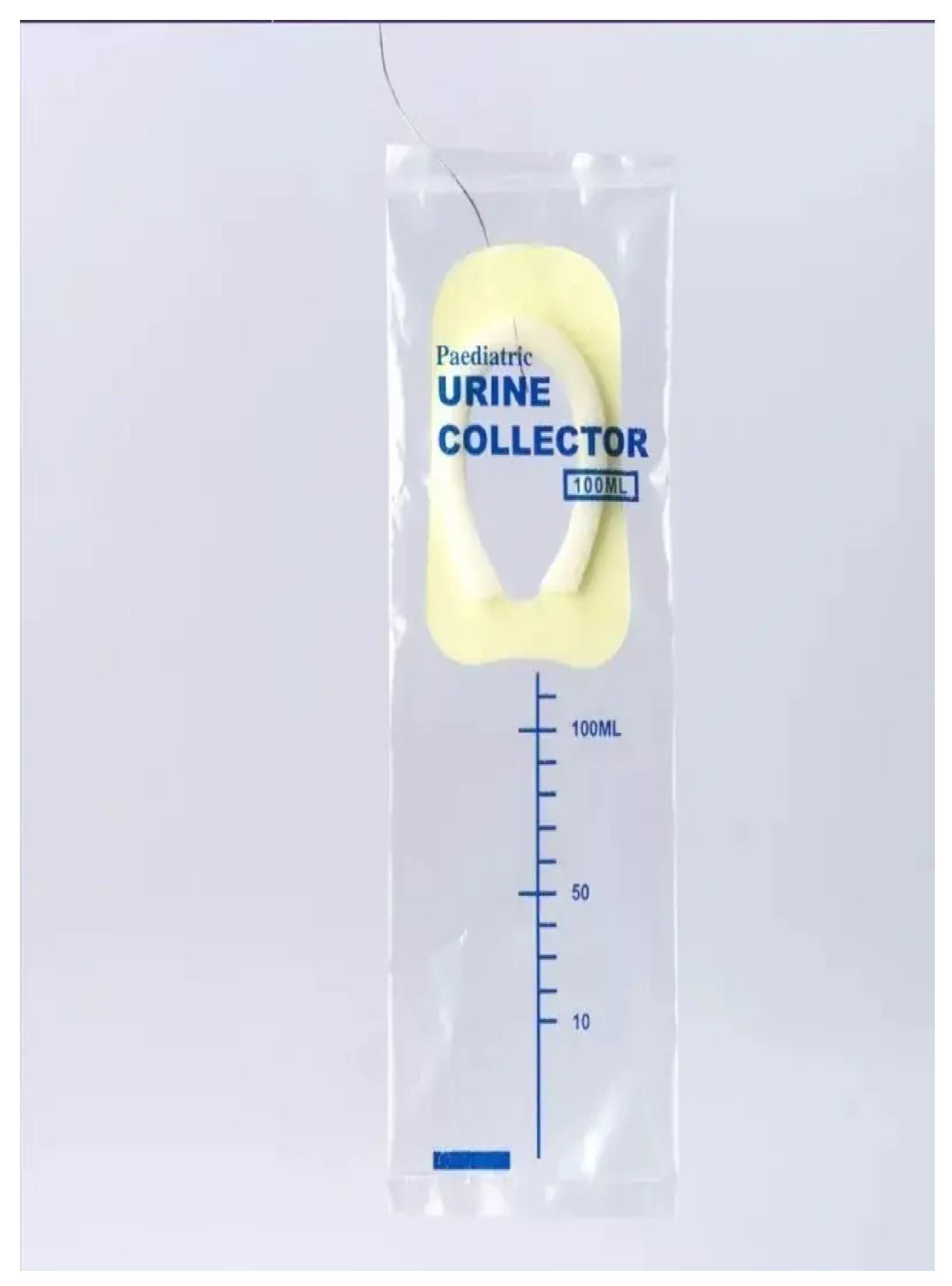 Bolsa Recolector Orina Pediatrico 100ml Pack De 10 Unidades-2