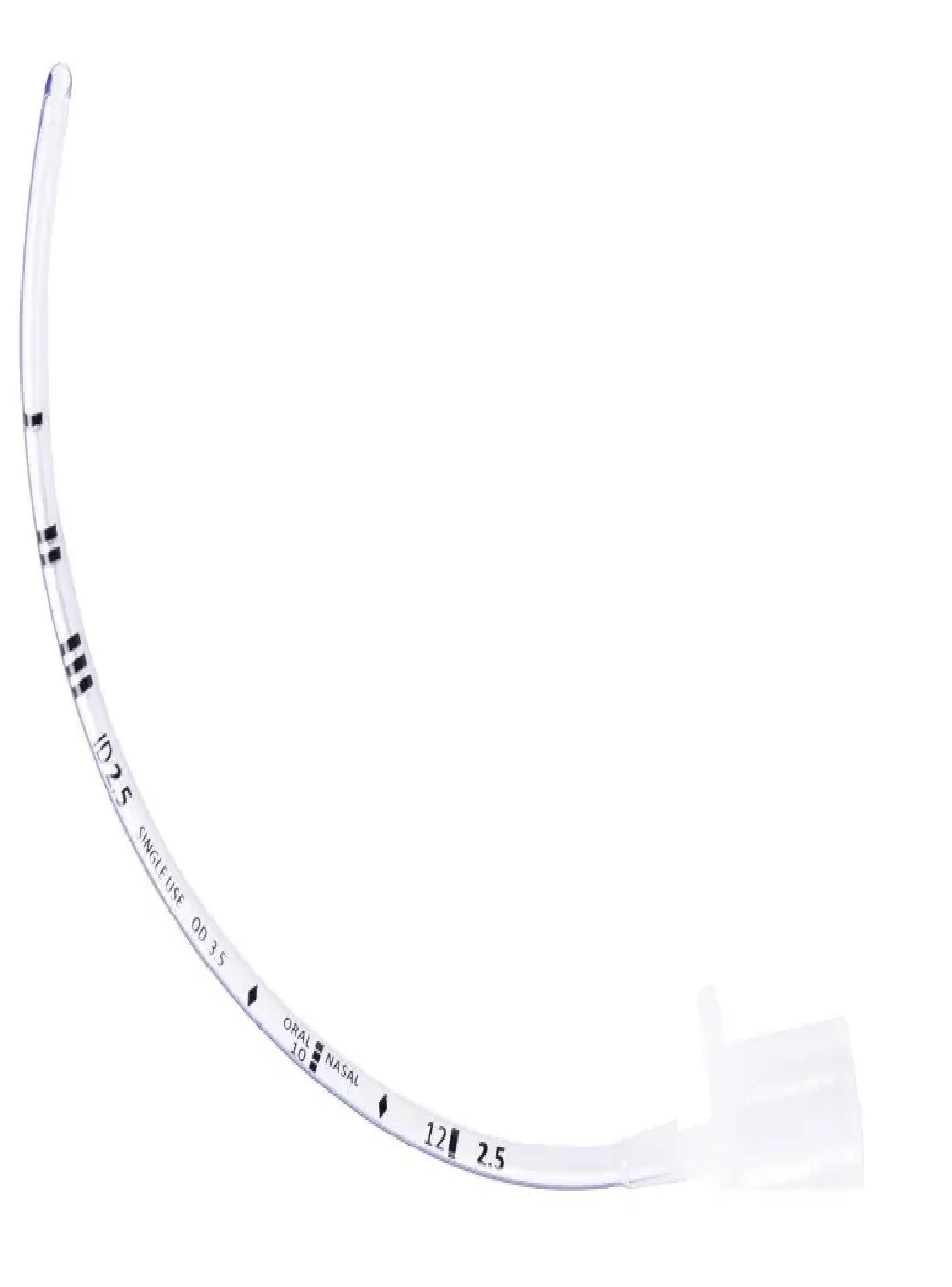 Tubo Endotraqueal Sin Balon Cranberry 5mm-1