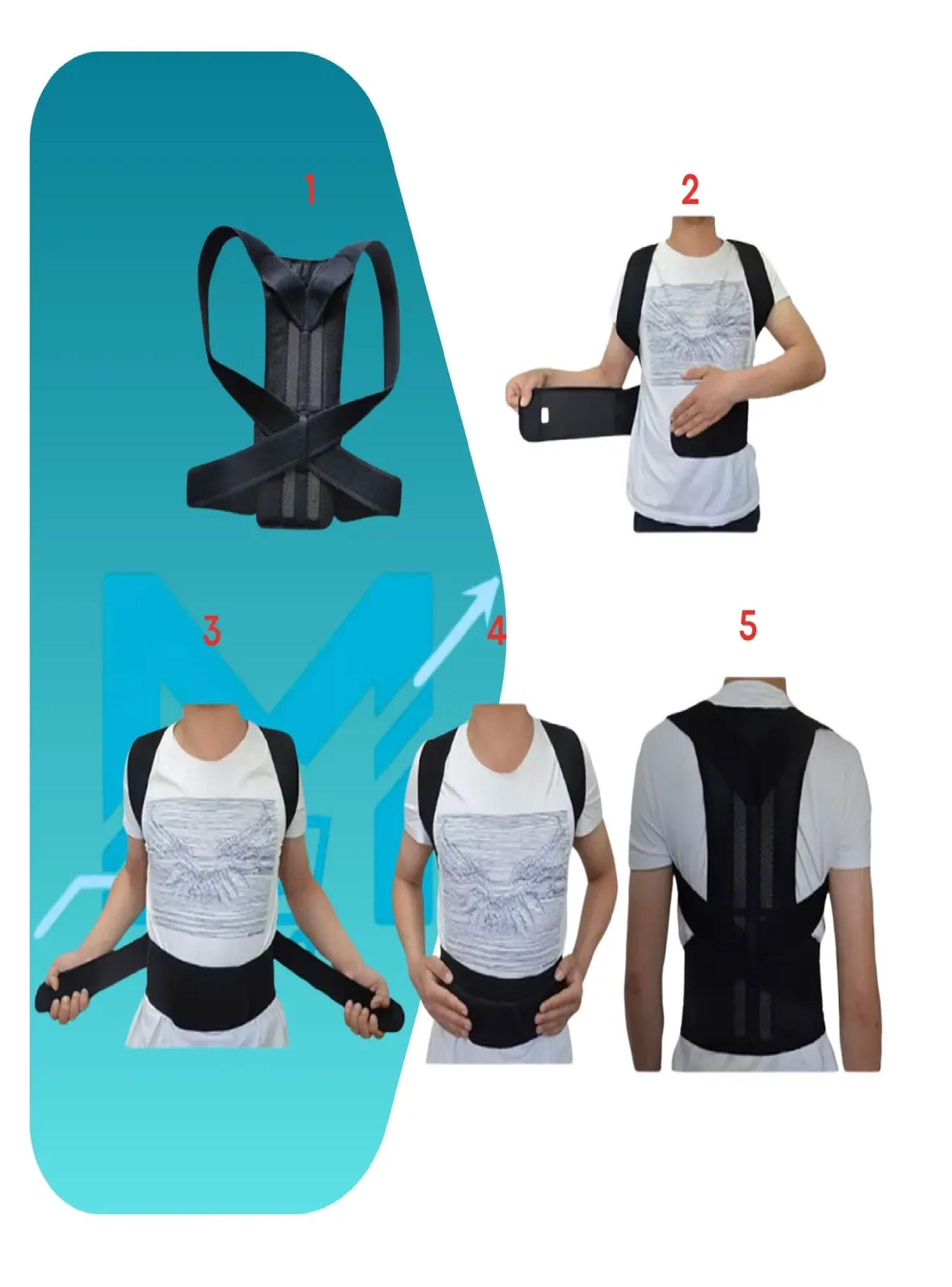 Corrector De Postura Lumbar Ajustable Soporte Comodo-2