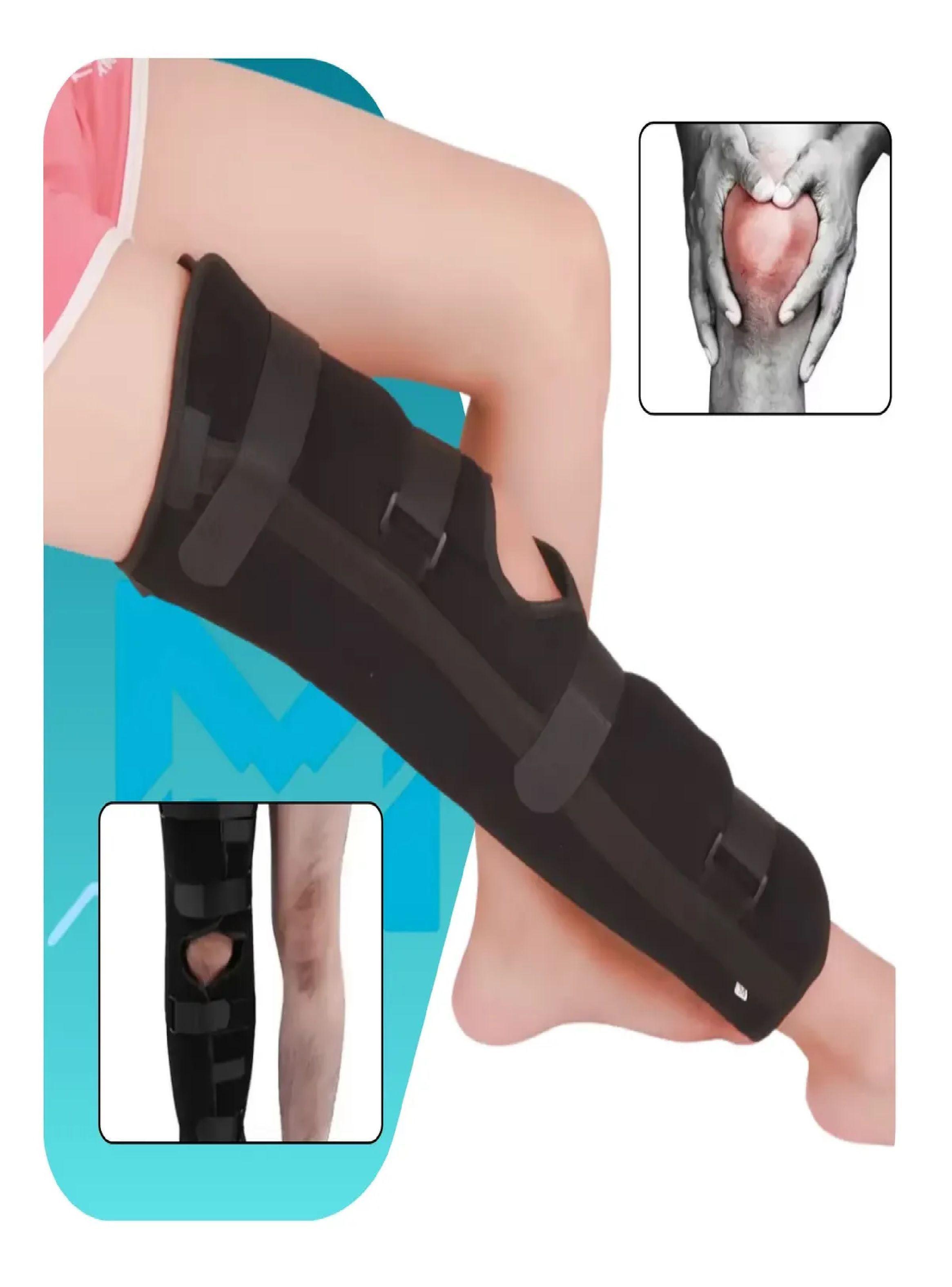 Inmovilizador Ortesis Ferula Rigida Con Placa Para Rodilla Talla S-6